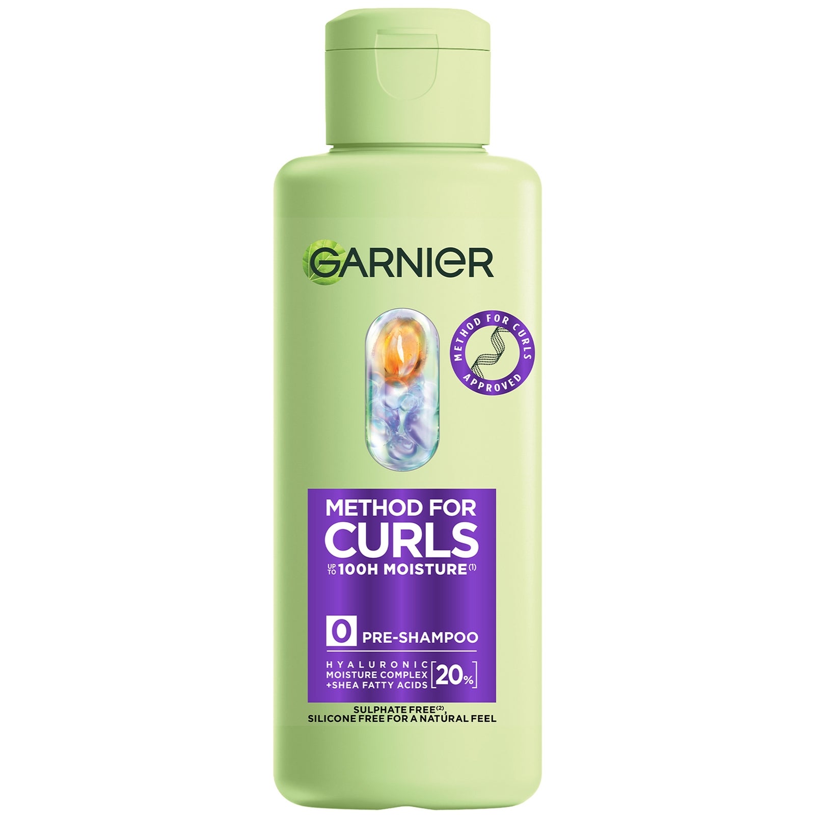 Garnier Method For Curls Pre-Shampoo, up to 100H moisture and definition 200ml
