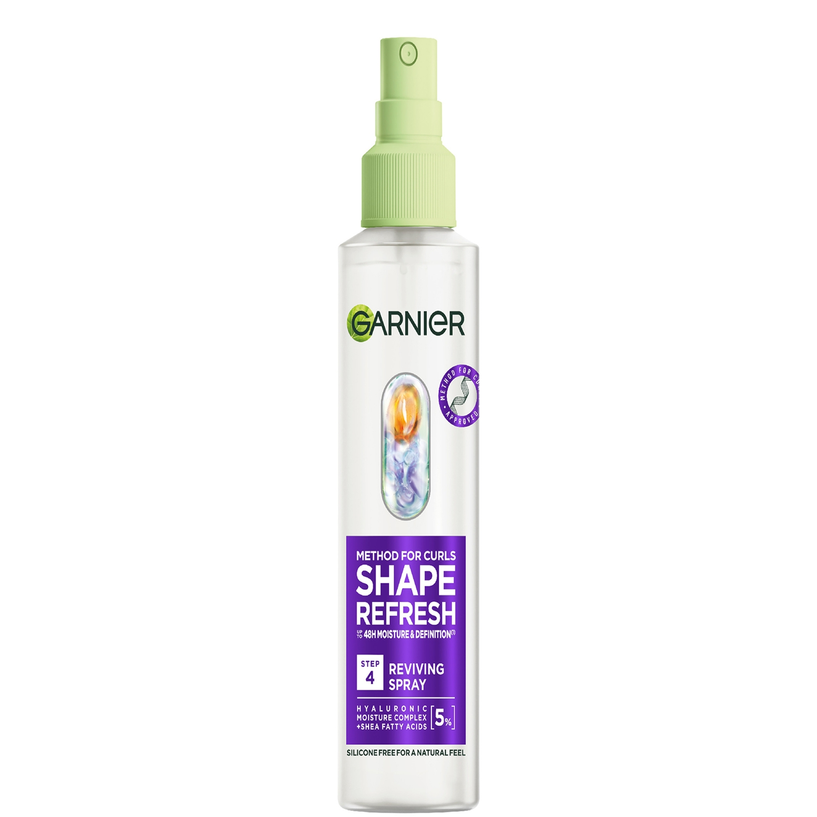 Garnier Method For Curls Spray, up to 48H moisture and definition 150ml