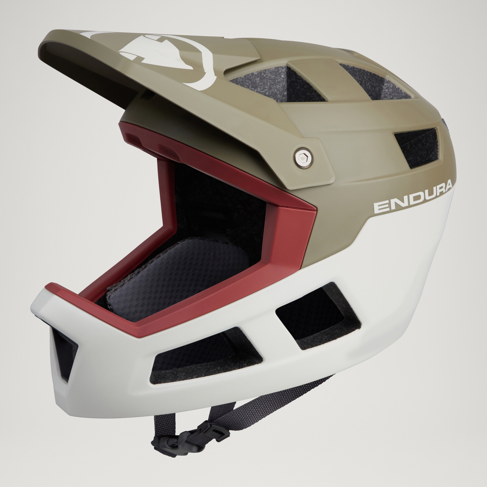 Endura SingleTrack Full Face Helmet - Tweed Green | Extra 10% off first order.