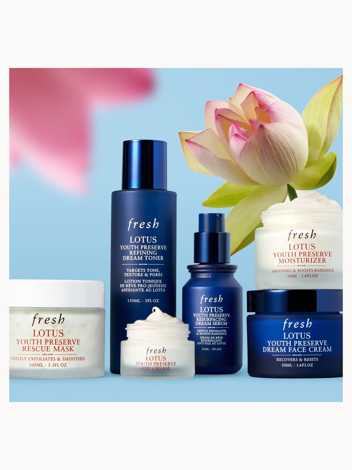 Fresh Lotus Youth Preserve Exfoliating Face Toner 150ml 2