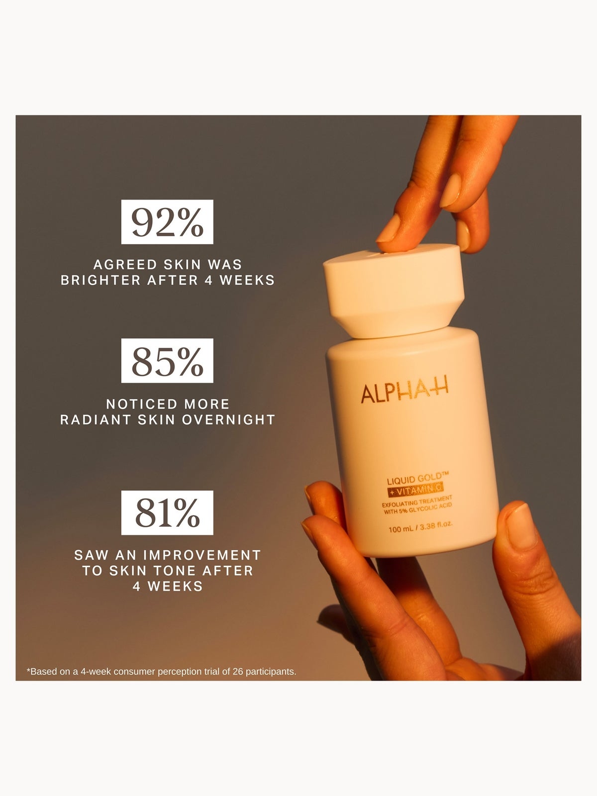 Alpha-H Liquid Gold Exfoliating Treatment with 5% Glycolic Acid and Vitamin C 100ml 4