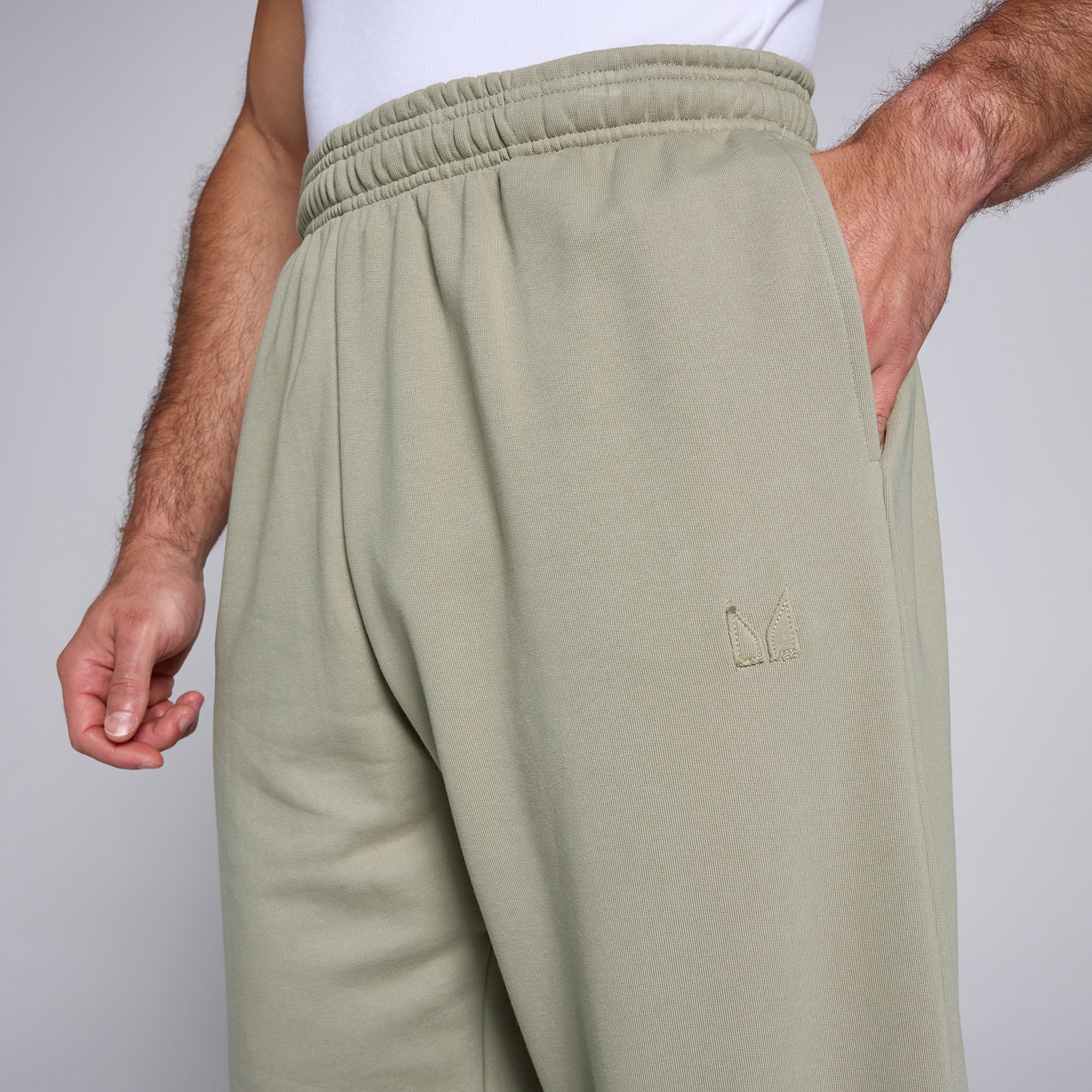 Thumbnail - MP Herren Jogginghose mit geradem Bein – Dunkler Salbei - XXL