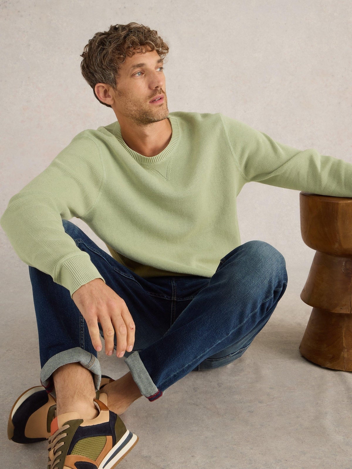 Pullover Attadale mit Rundhalsausschnitt - S