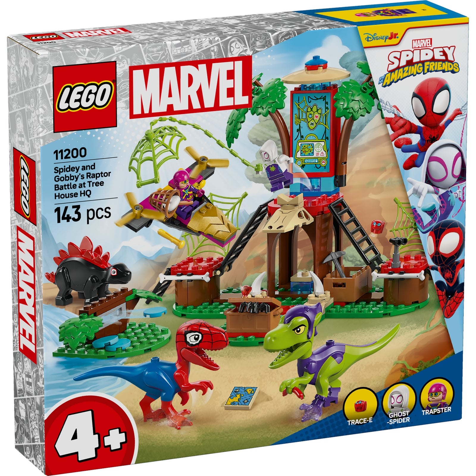 LEGO® Marvel Épreuve de force à la cabane dans les arbres 11200