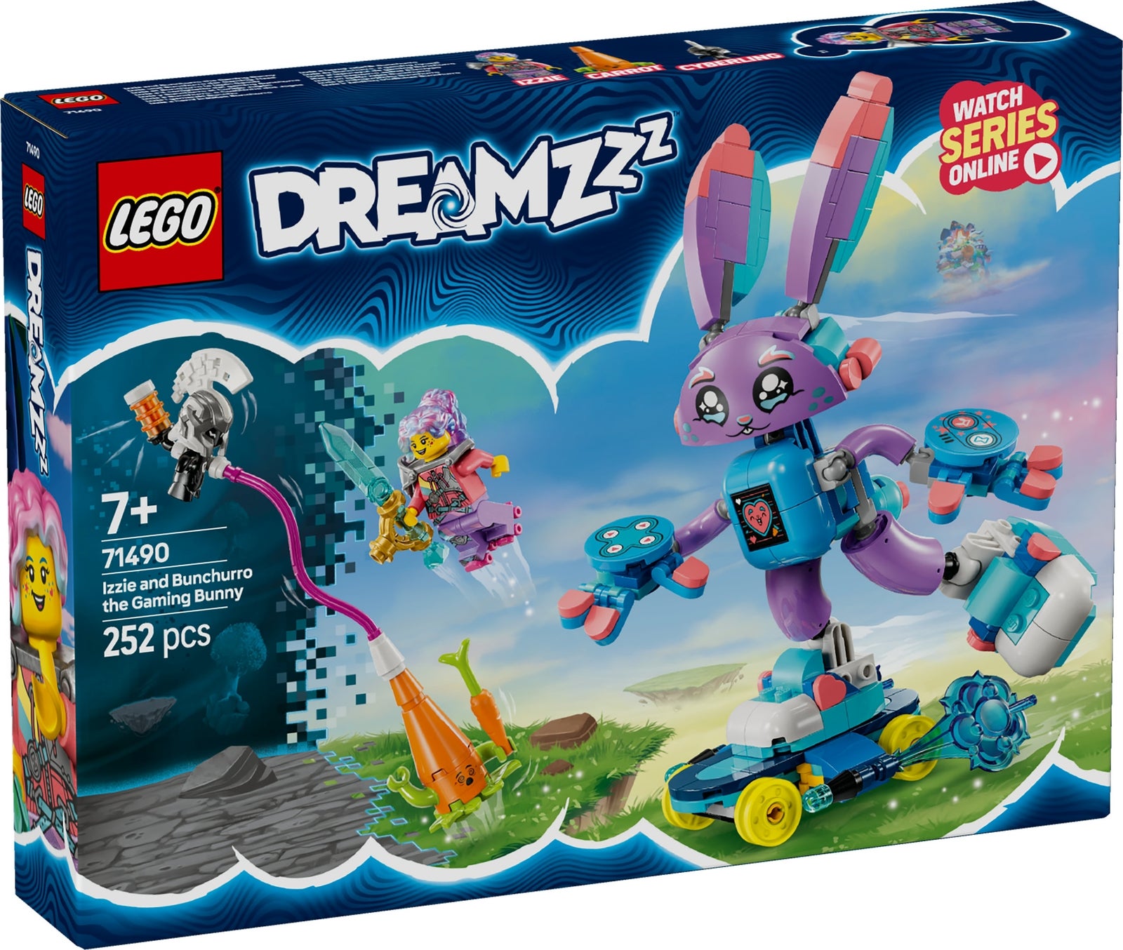 LEGO® DREAMZzz 2in1 Izzie and Bunchurro the Gaming Bunny 71490