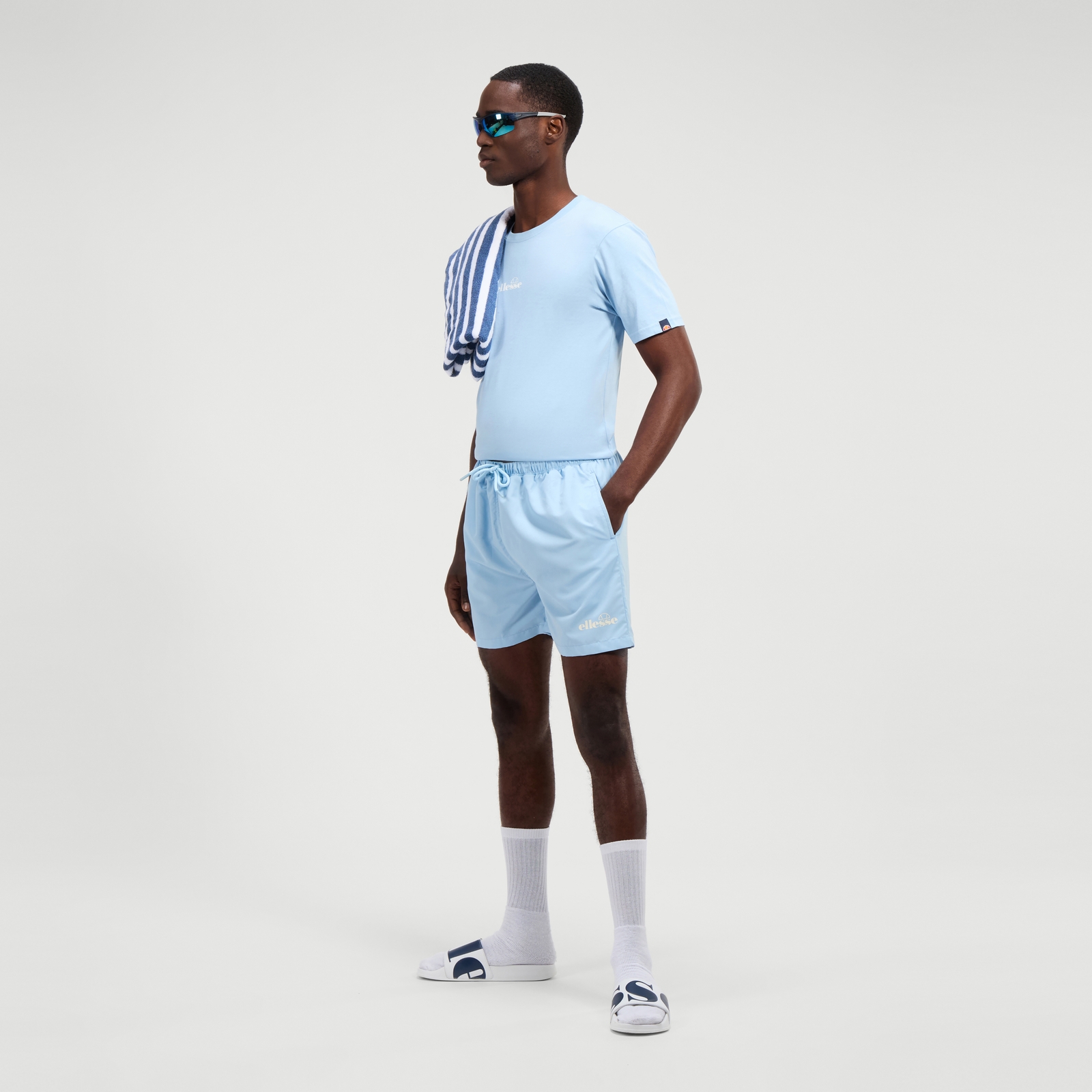 Image of Men's Lamina Swim Short Light Blue