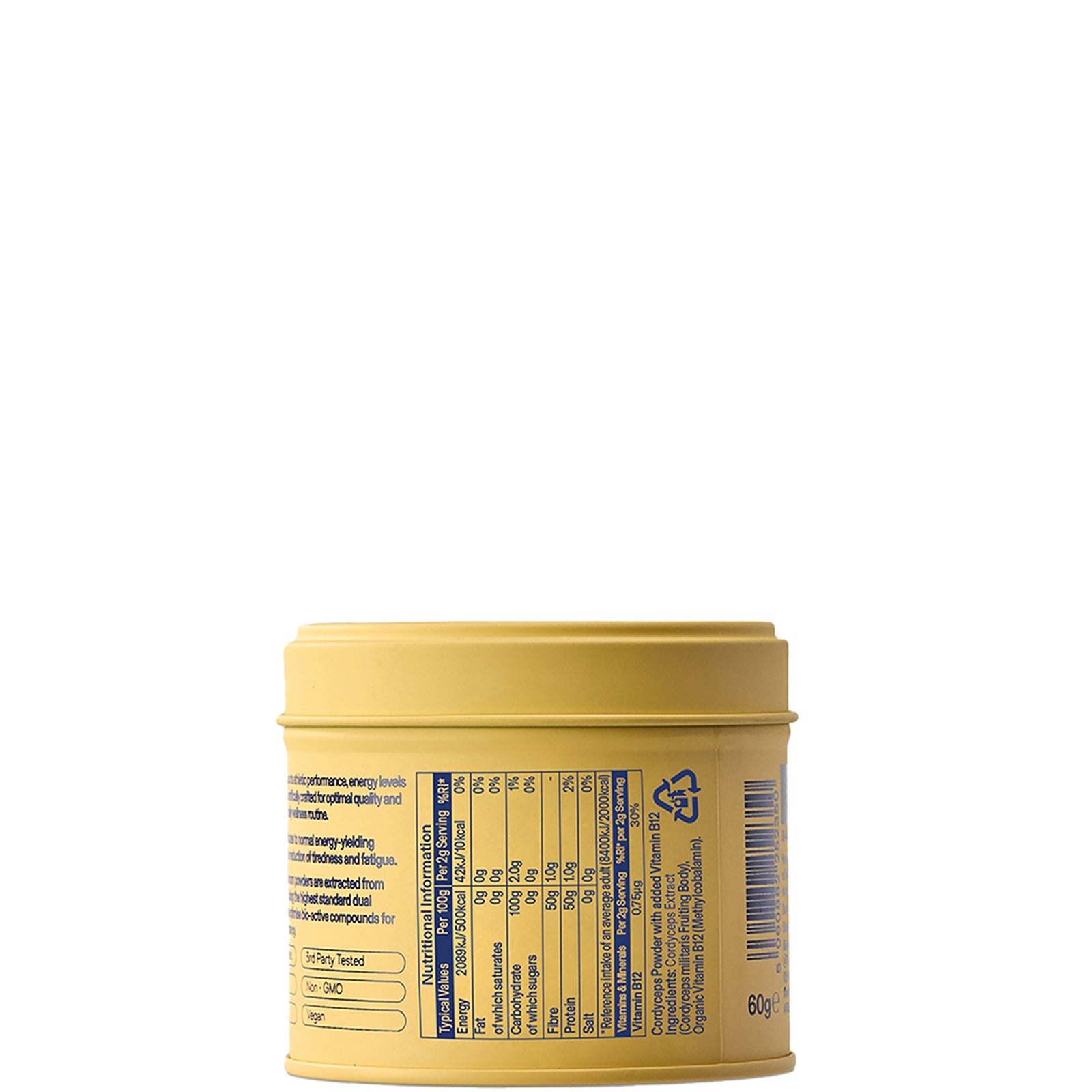Dirtea Cordyceps Powder - The Performance Mushroom 60g