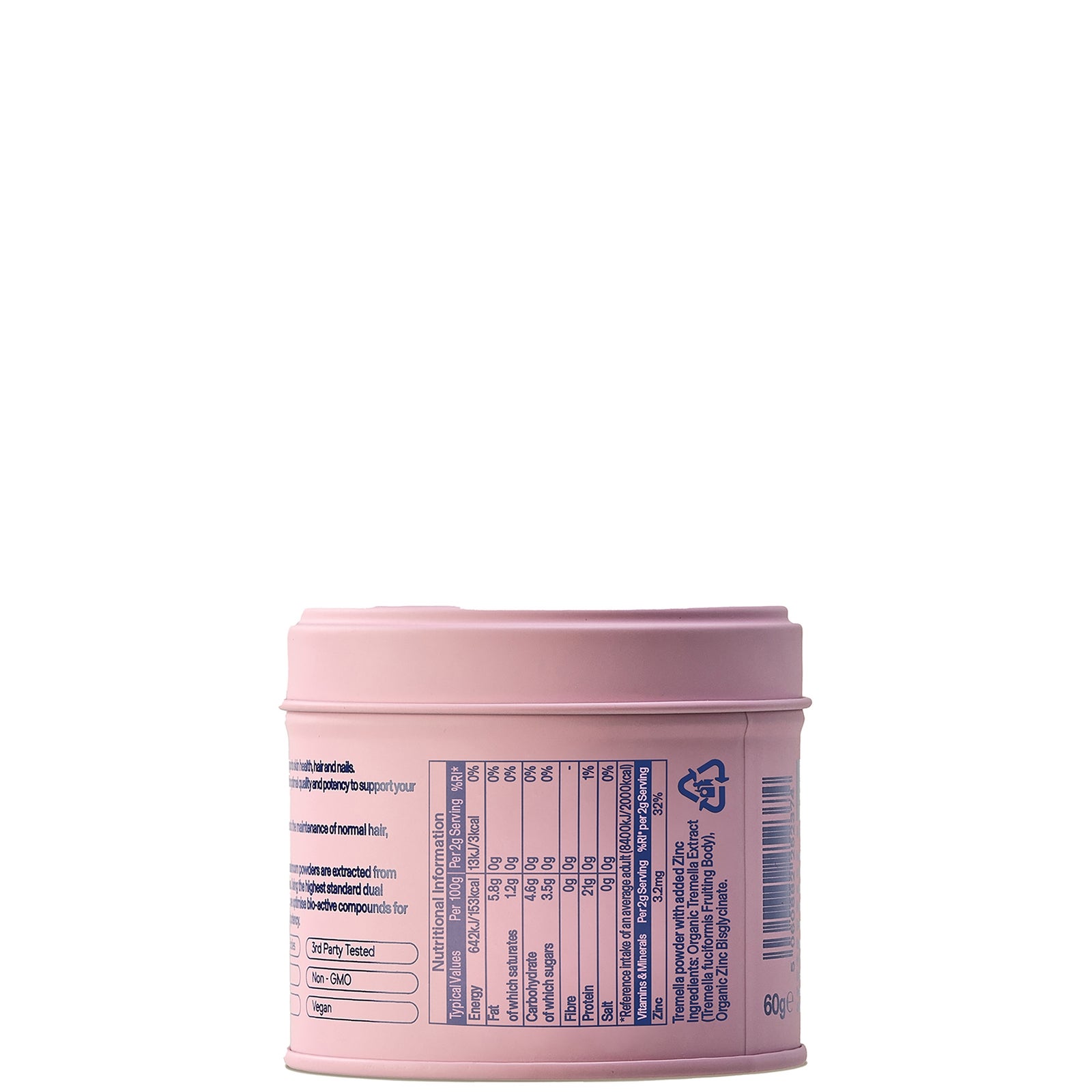 Dirtea Tremella Powder - The Beauty Mushroom 60g