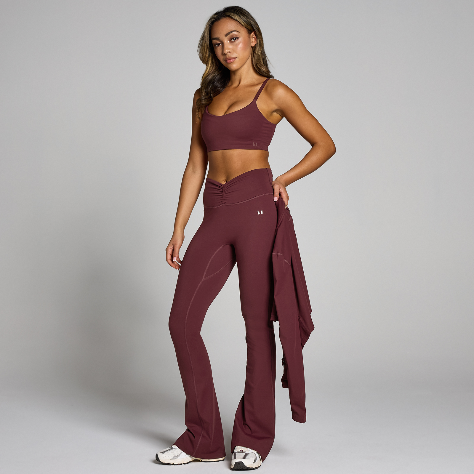 5059883391342 - MP Damen Tempo Sport-BH – Dunkle Beere - XXL