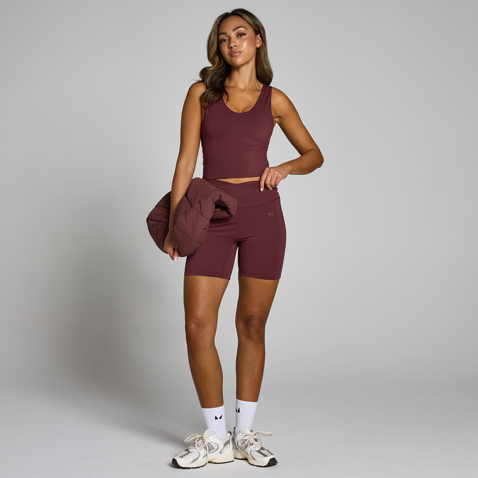 5059883390895 - MP Damen Tempo Top – Dunkle Beere - M