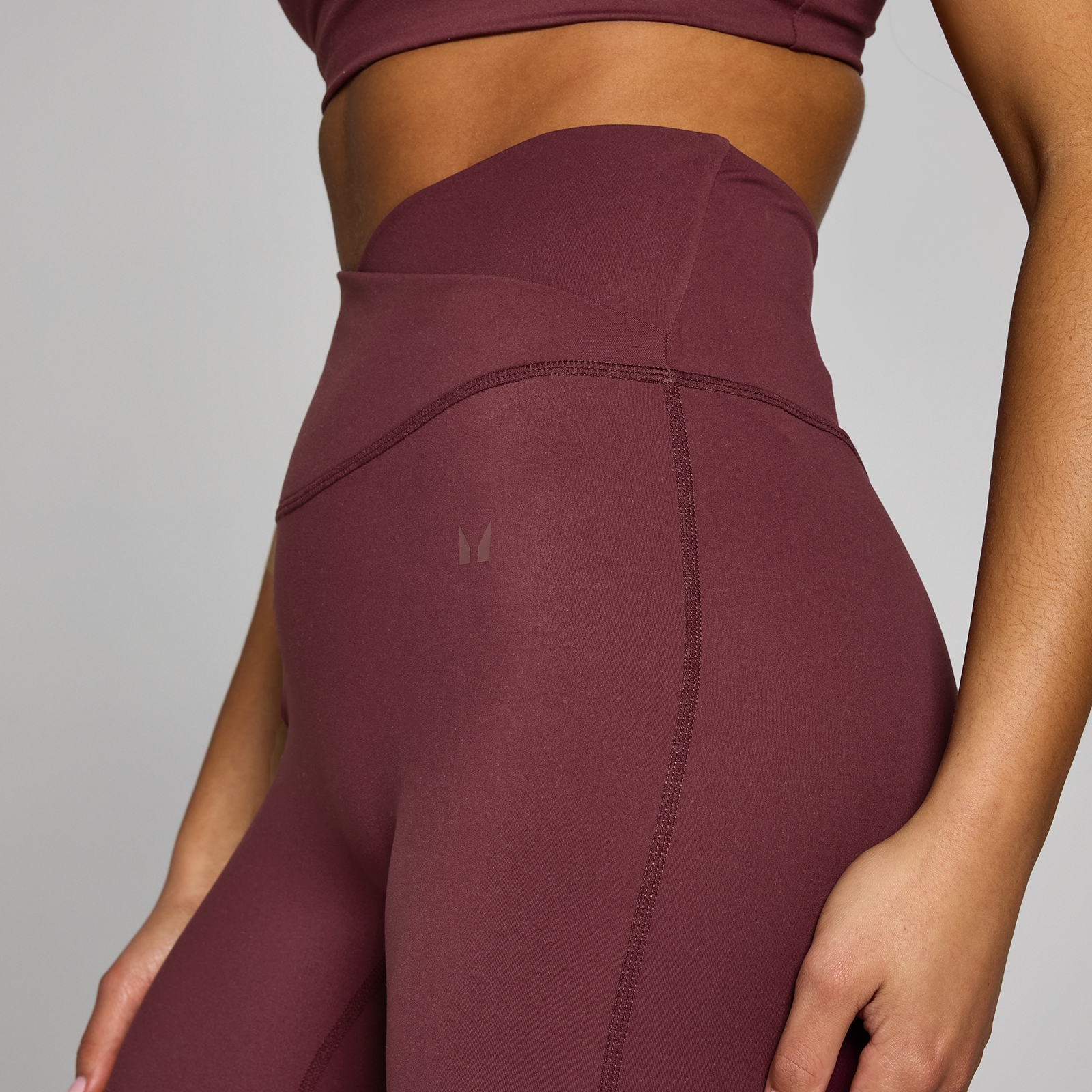 Thumbnail - MP Damen Tempo Leggings – Dunkle Beere - L