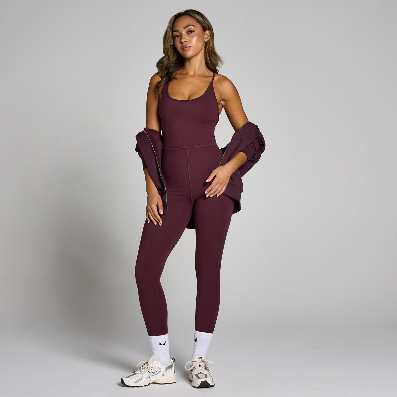 Thumbnail - MP Damen Tempo Einteiler – Dunkle Beere - S