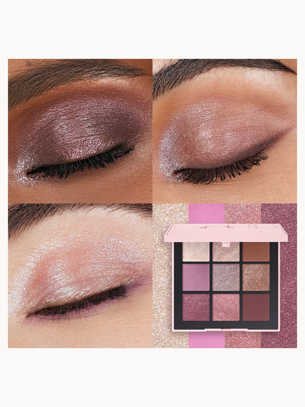 NARS Afterglow Tempting Eyeshadow Palette Lavender Haze 4