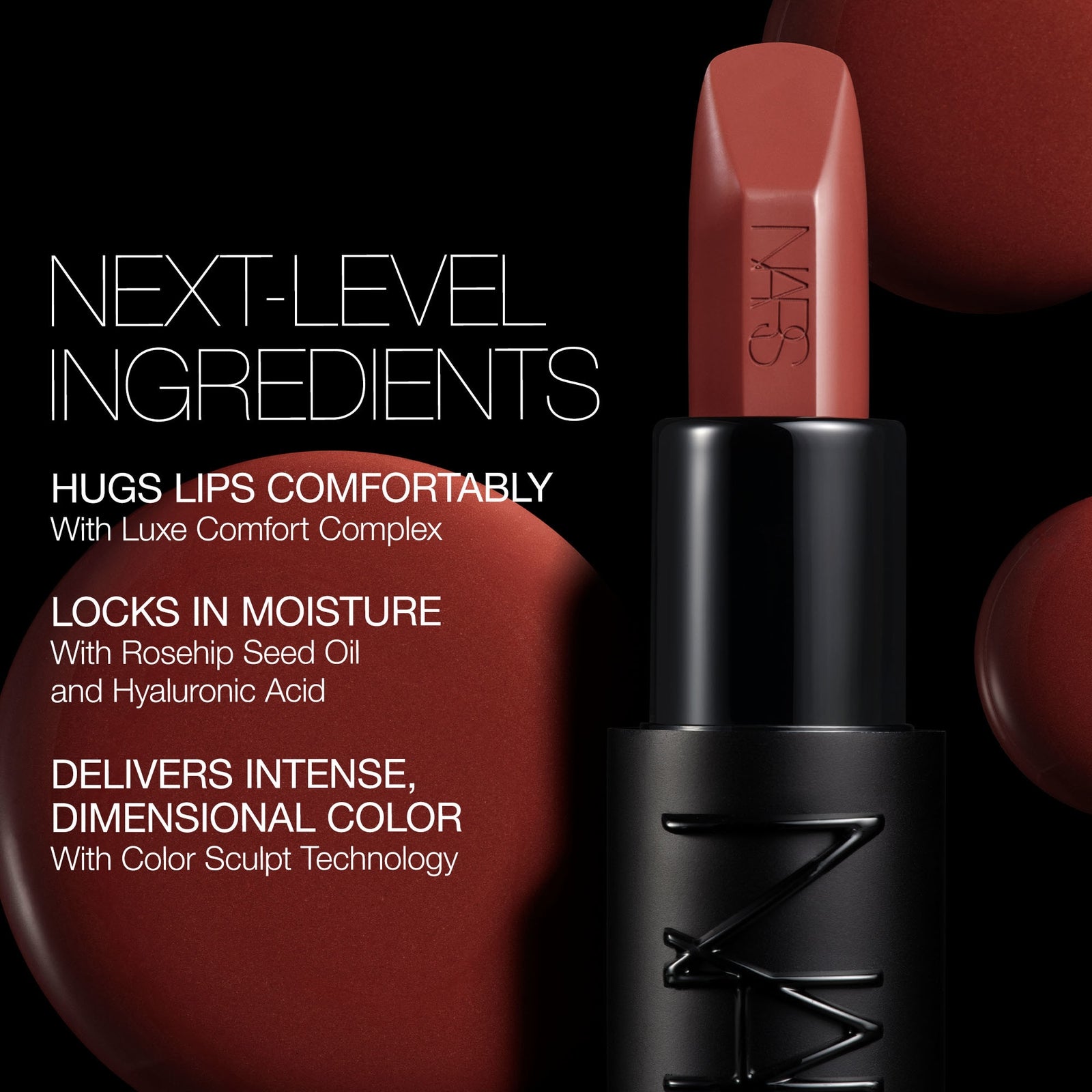 NARS Explicit Lipstick 4.2g (Various Shades) - Seditious 3