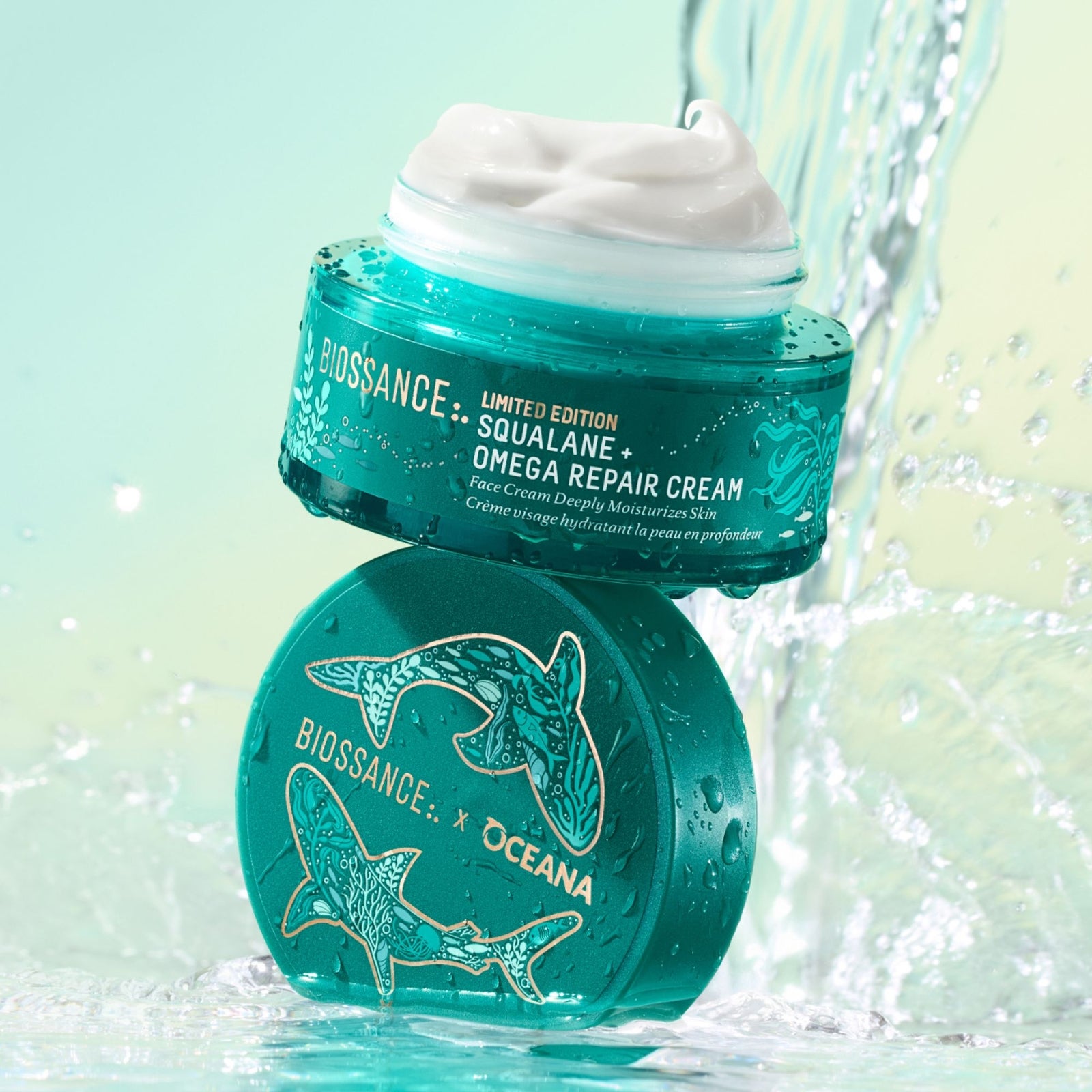 Limited Edition Biossance Omega Repair Cream 50ml 2