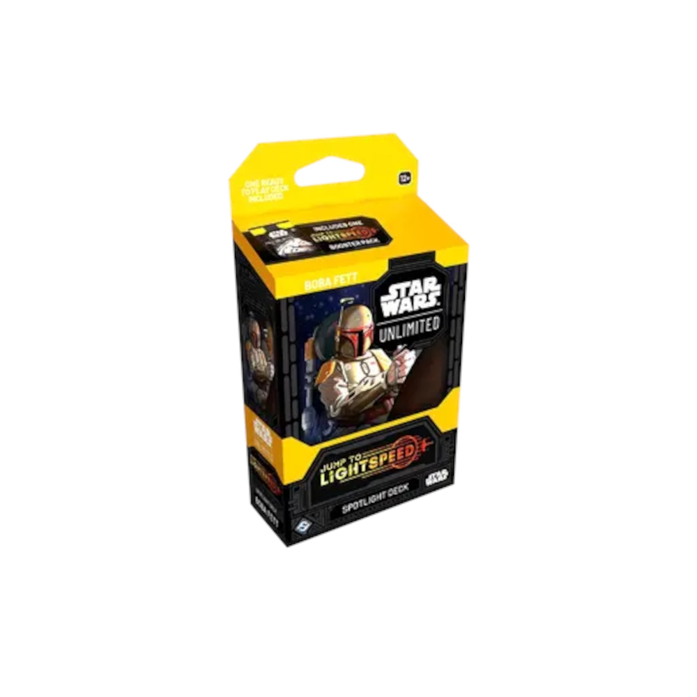 Star Wars: Unlimited Jump To Lightspeed Boba Fett Spotlight Deck