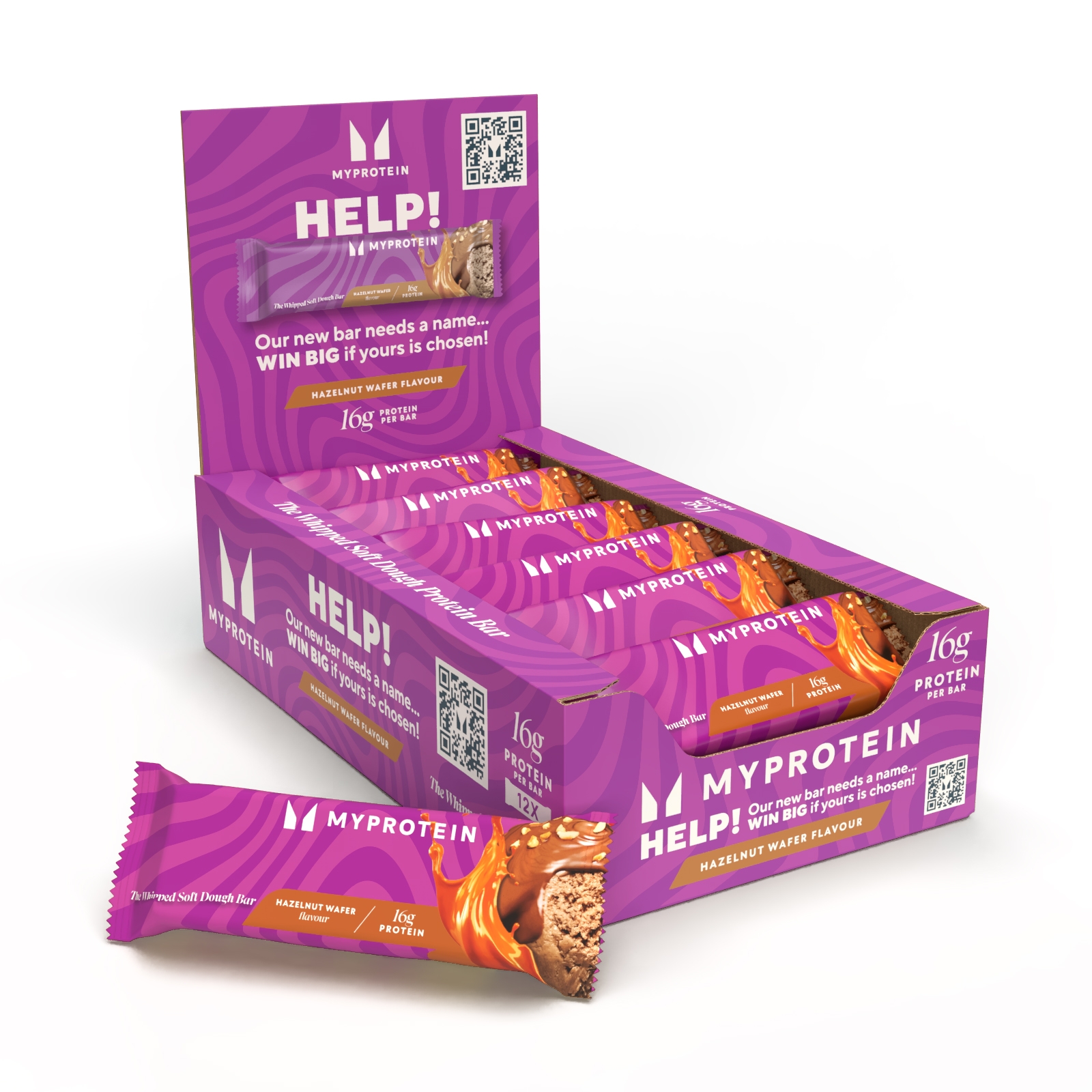 Myprotein UK MyProtein Delicious Protein Bar - 12Bars - Hazelnut Wafer