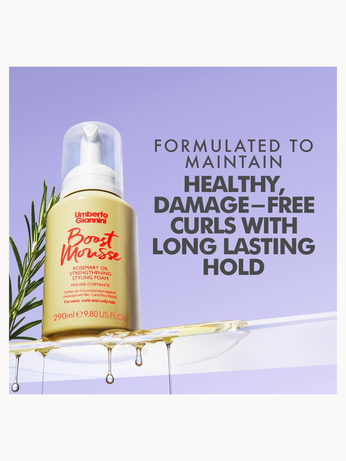 Umberto Giannini Styling Foam 300ml 3