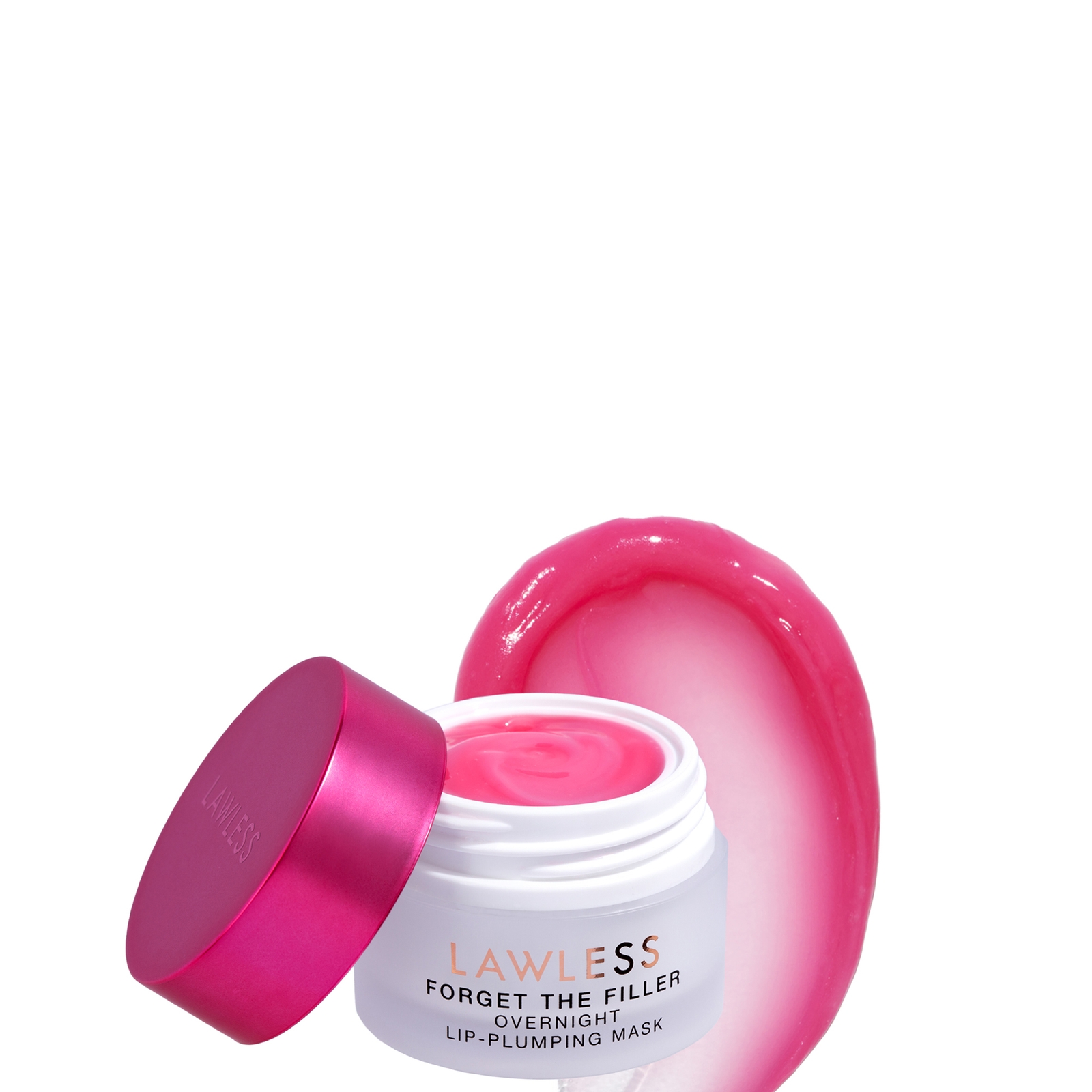 LAWLESS BEAUTY Forget The Filler Overnight Lip Plumping Mask - 8ml (various shades) - Juicy Watermelon