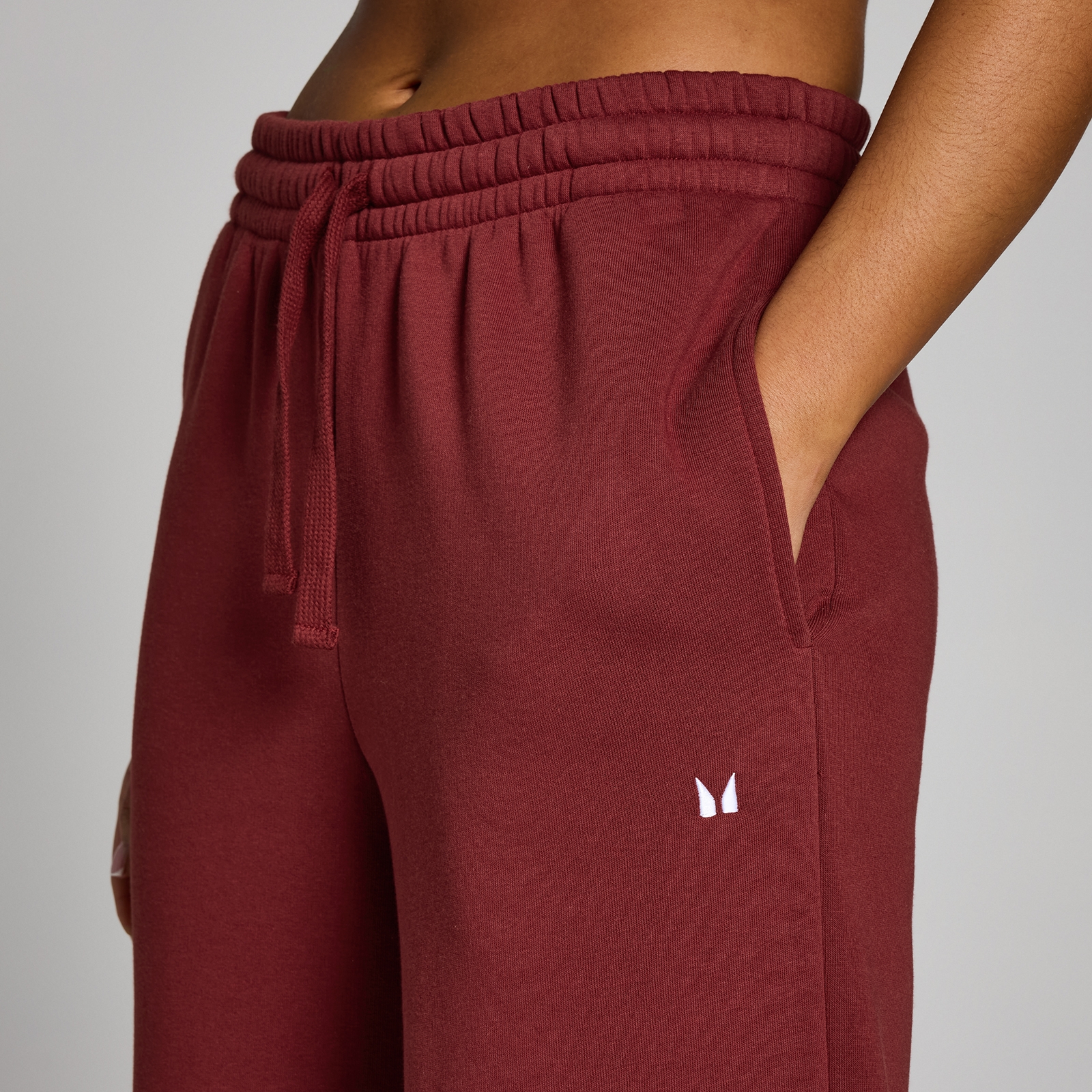 Thumbnail - MP Damen Basics Jogginghose mit geradem Bein – Kirsche - XL