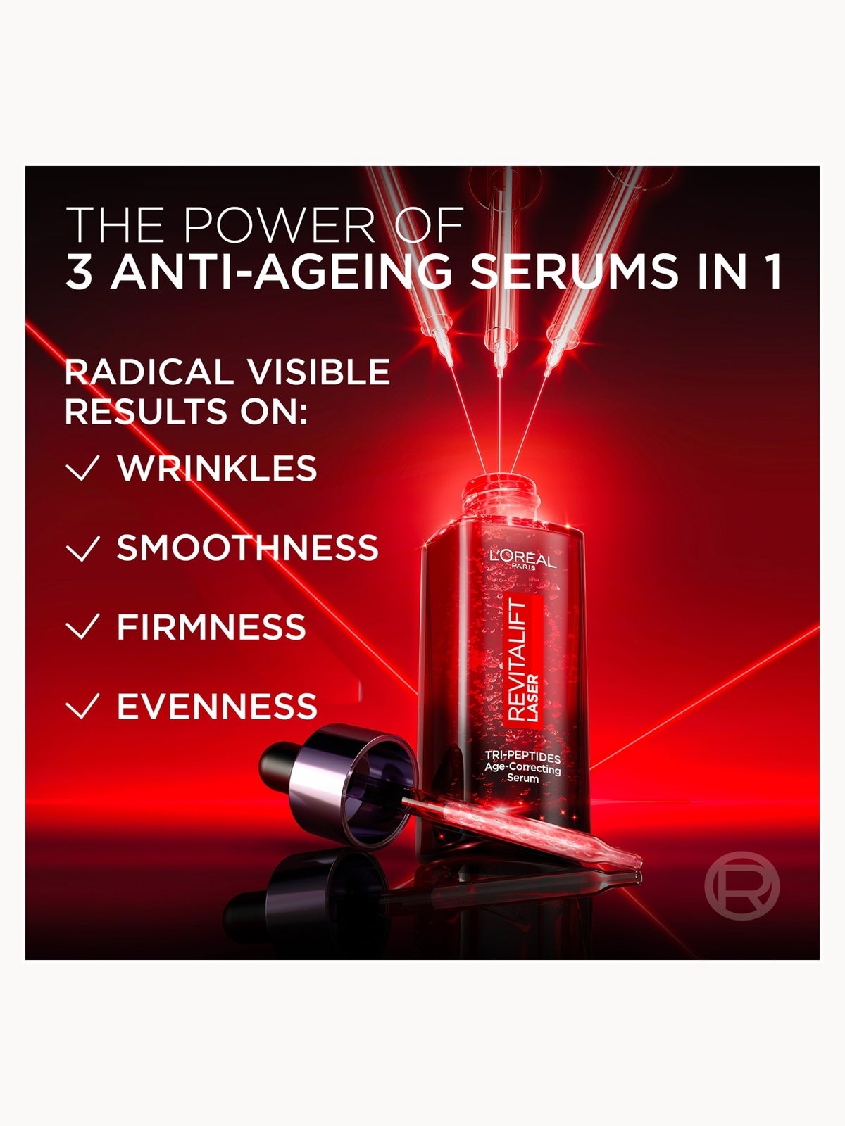 L'Oréal Paris Revitalift Laser Tri-Peptides Age-Correcting Serum, 30ml 4