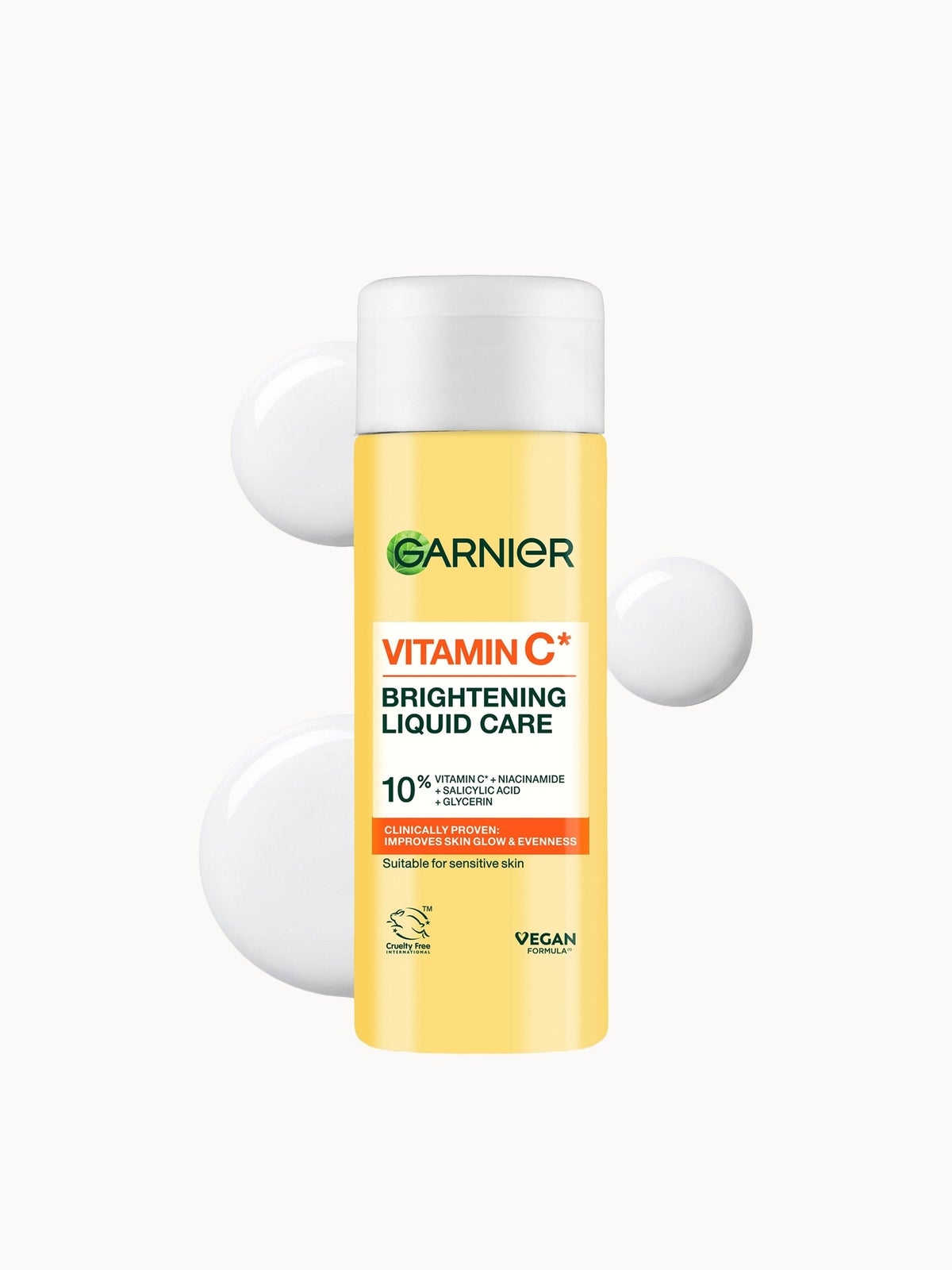 Garnier Vitamin C Brightening Liquid Care with 10% Glycerin + Niacinamide + Salicylic Acid 120ml
