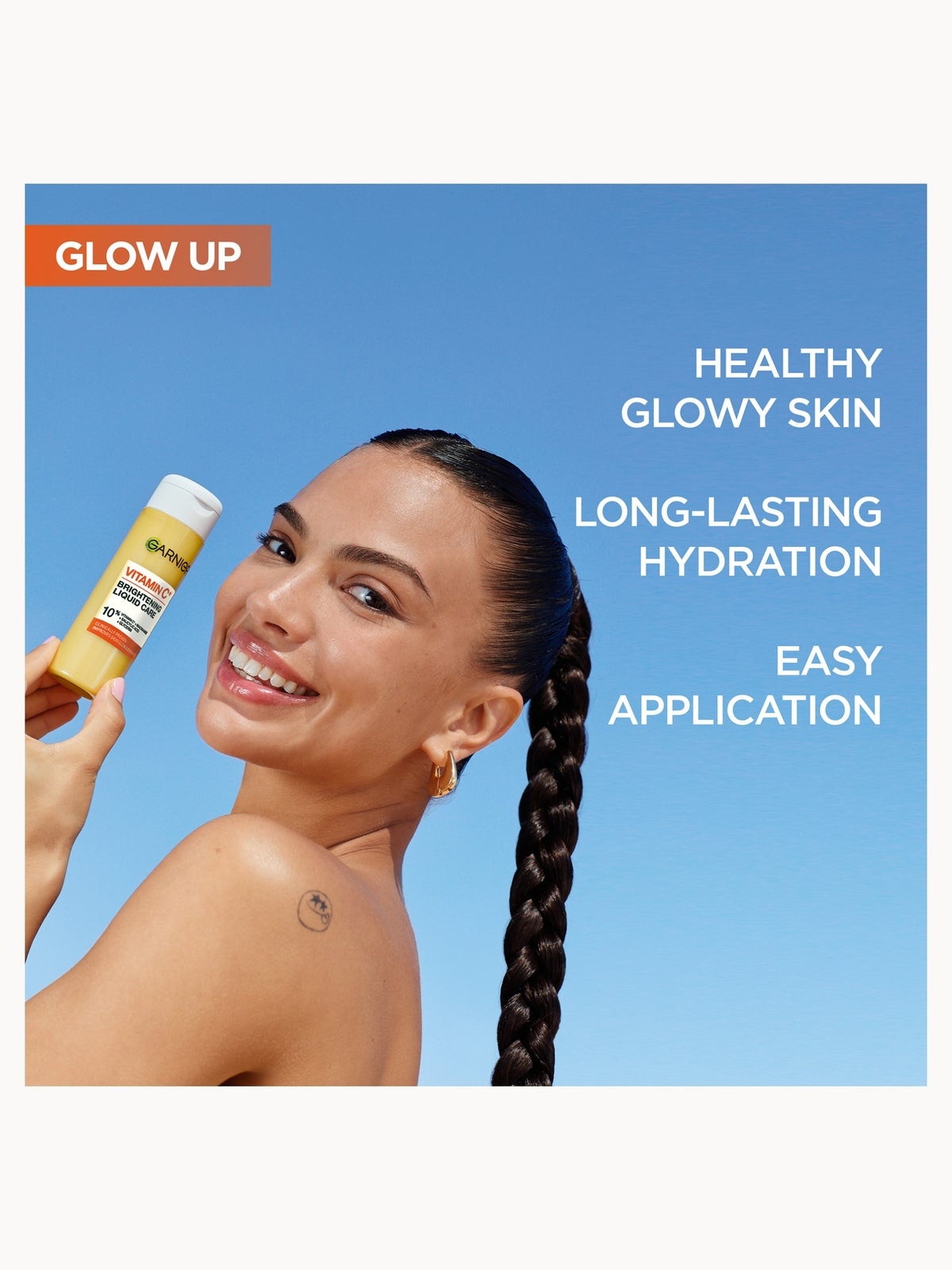 Garnier Vitamin C Brightening Liquid Care with 10% Glycerin + Niacinamide + Salicylic Acid 120ml 4