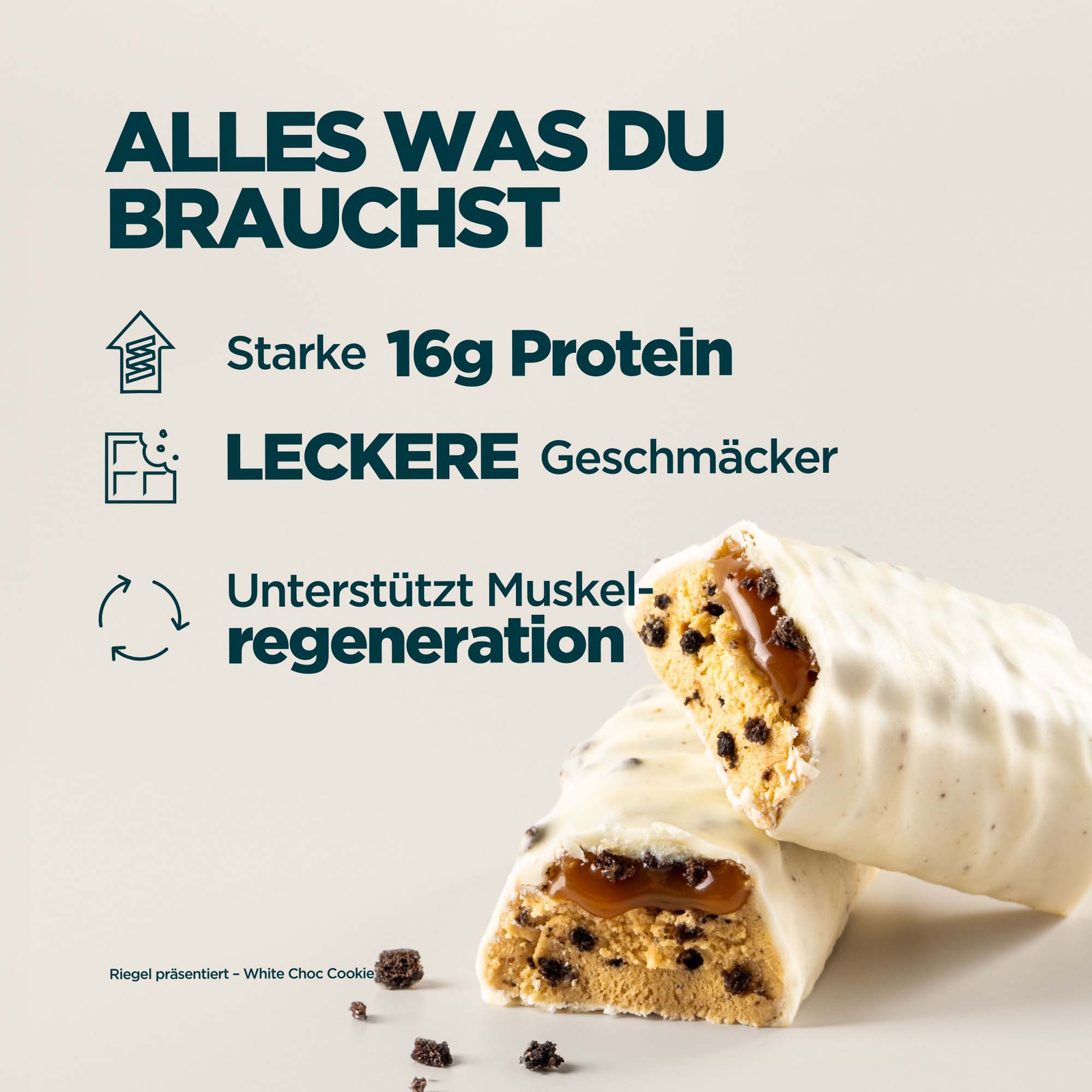 5059883480596 - Delicious Protein Bar - 12Riegeln - White Choc Cookie