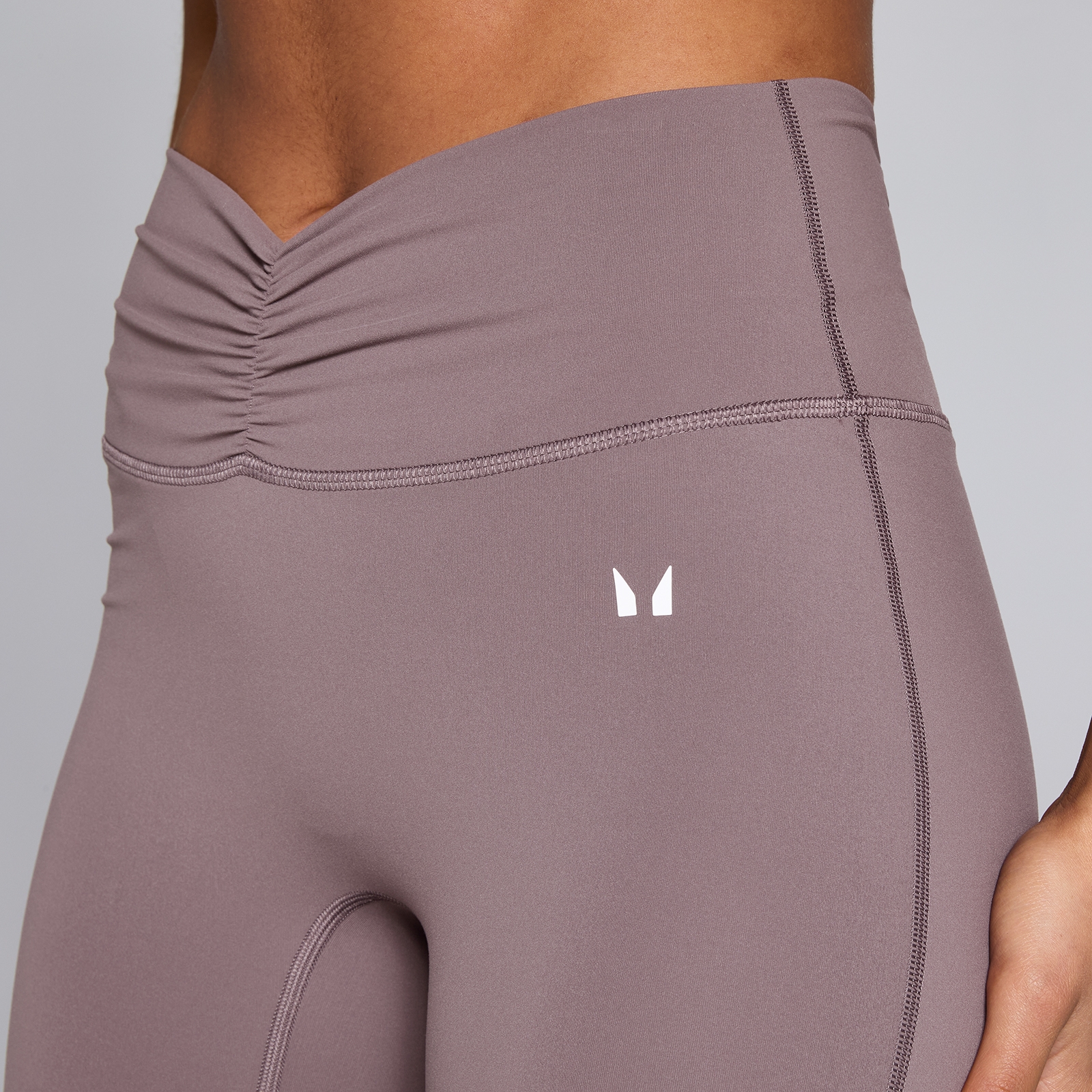 Thumbnail - MP Damen Tempo Shorts mit geraffter Vorderseite – Mokka - XXL