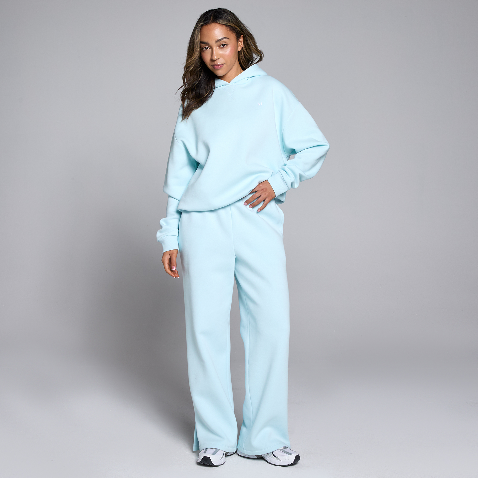 Thumbnail - MP Damen Basics Oversized Kapuzenpulli – Babyblau - XL