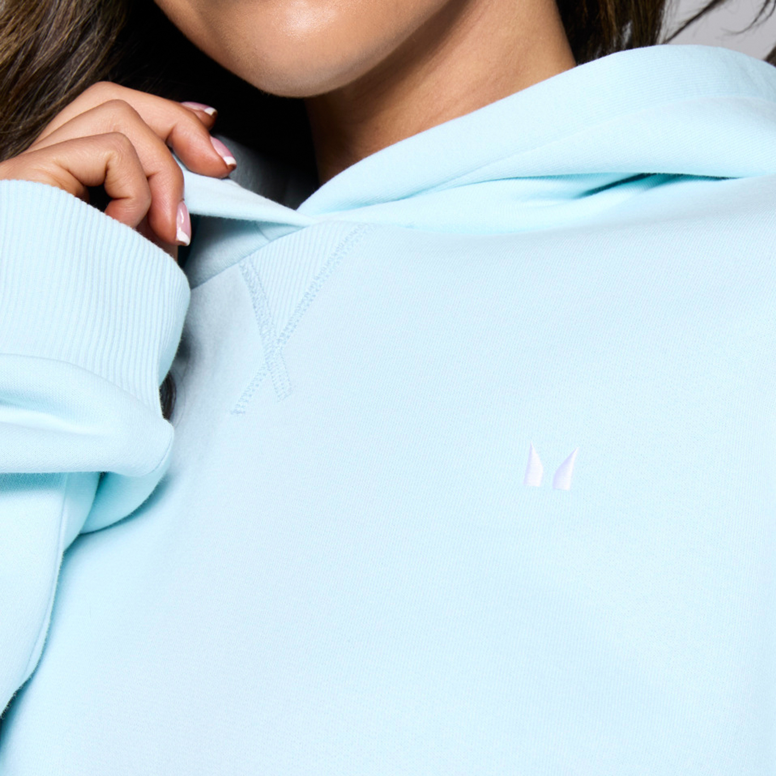 Thumbnail - MP Damen Basics Oversized Kapuzenpulli – Babyblau - XL