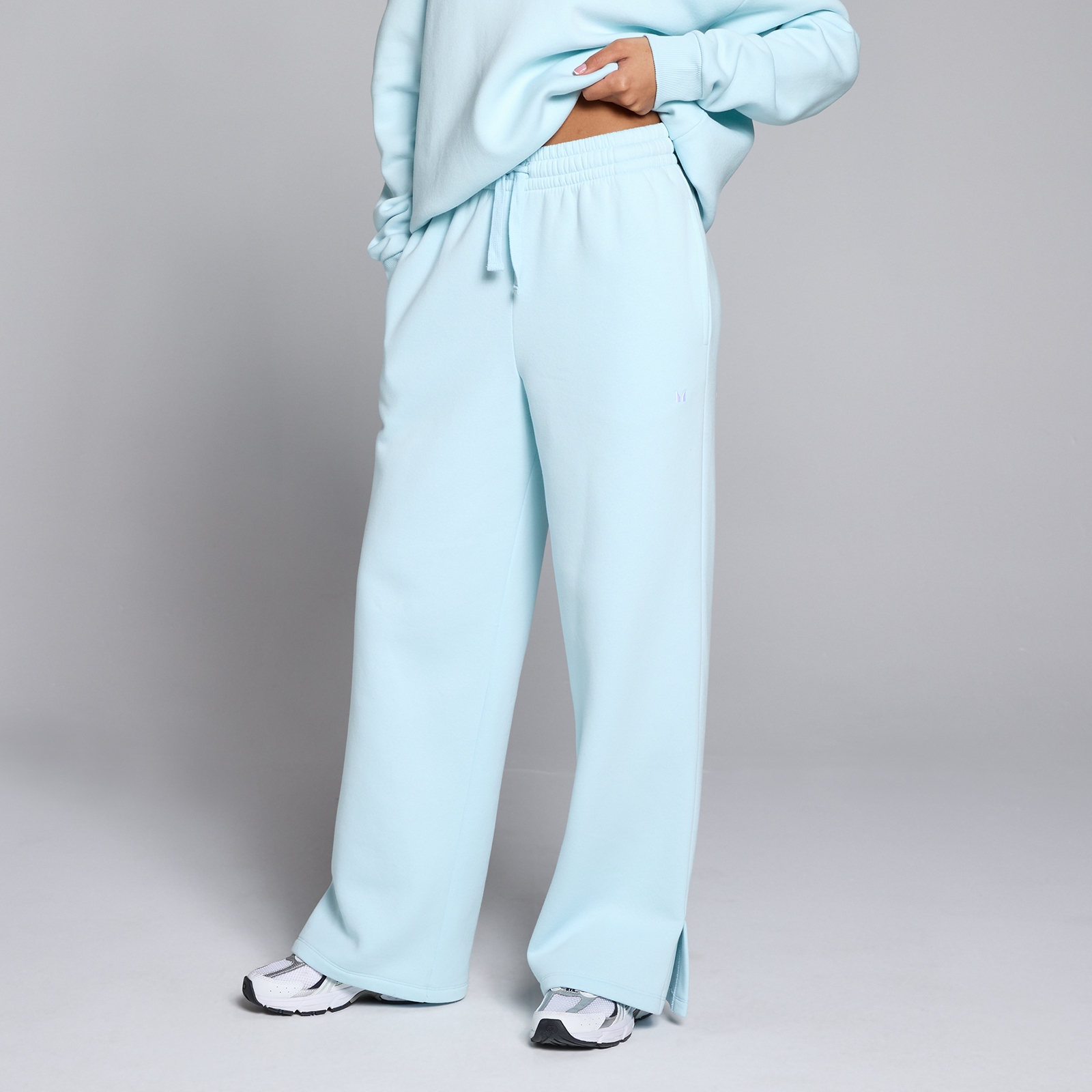 Pantaloni da jogging a taglio dritto MP Basics da donna - Azzurro - XS