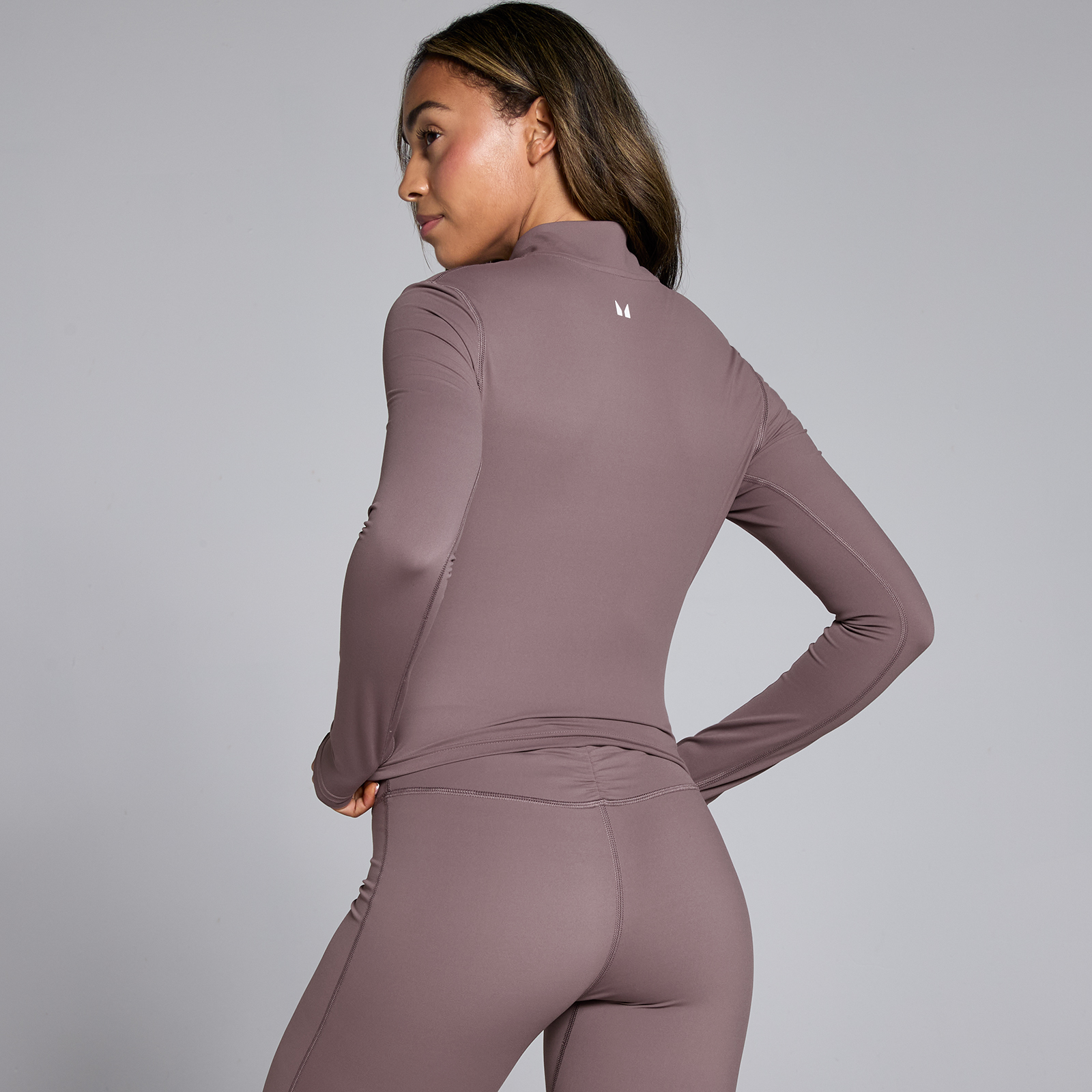 MP Damen Tempo Crop-Jacke – Mokka - XXL