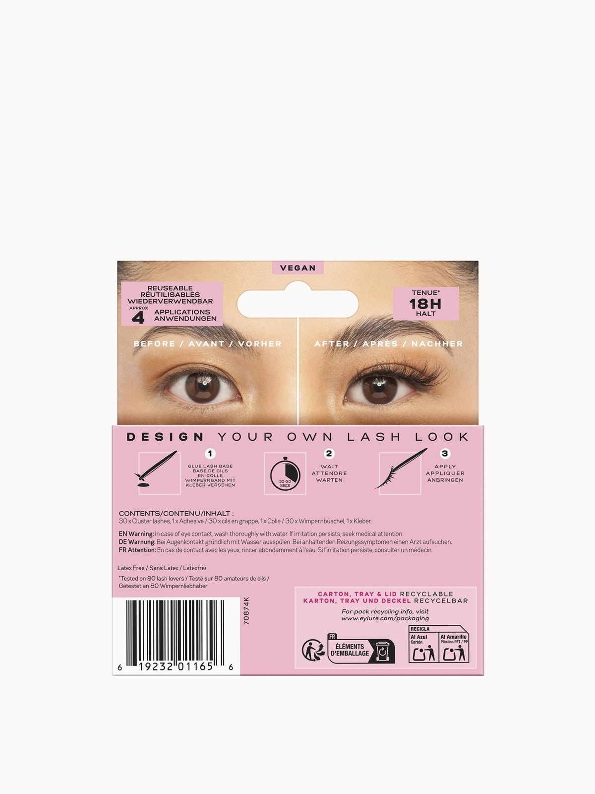 Eylure Cluster Lash- Fluttery No.6 2
