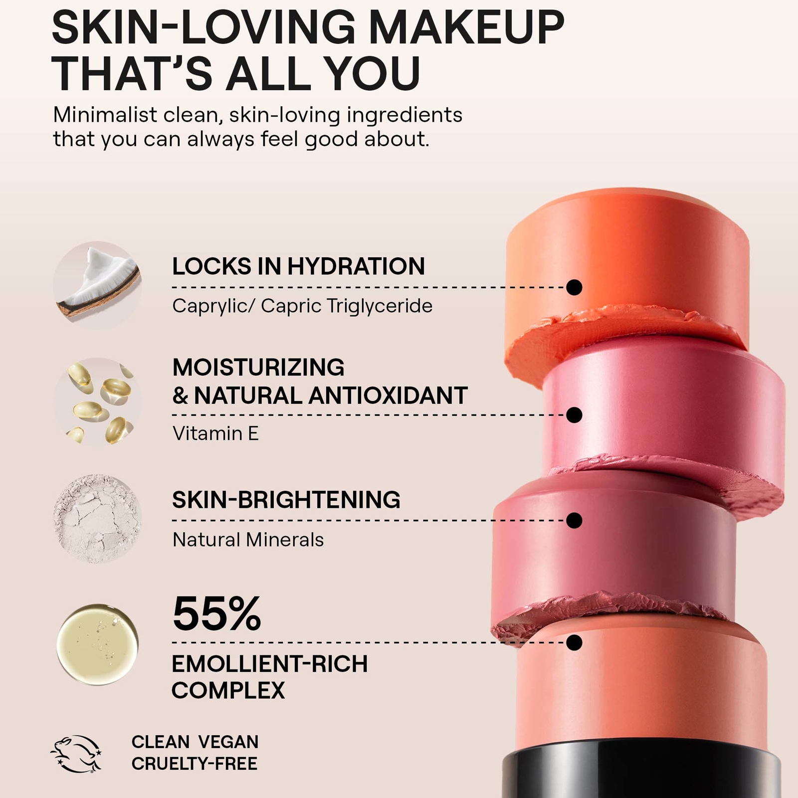 Thumbnail - NUDESTIX Nudies Bloom All Over Face Dewy Blush Colour 7g (Various Shades) - Lilac Love