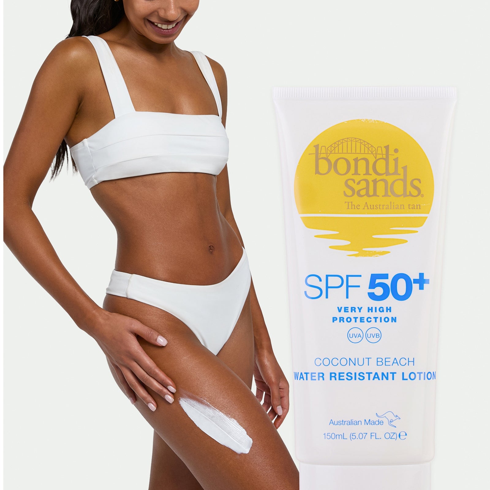 Bondi Sands SPF 50+ Body Coconut Beach Lotion 150ml (UK) 4