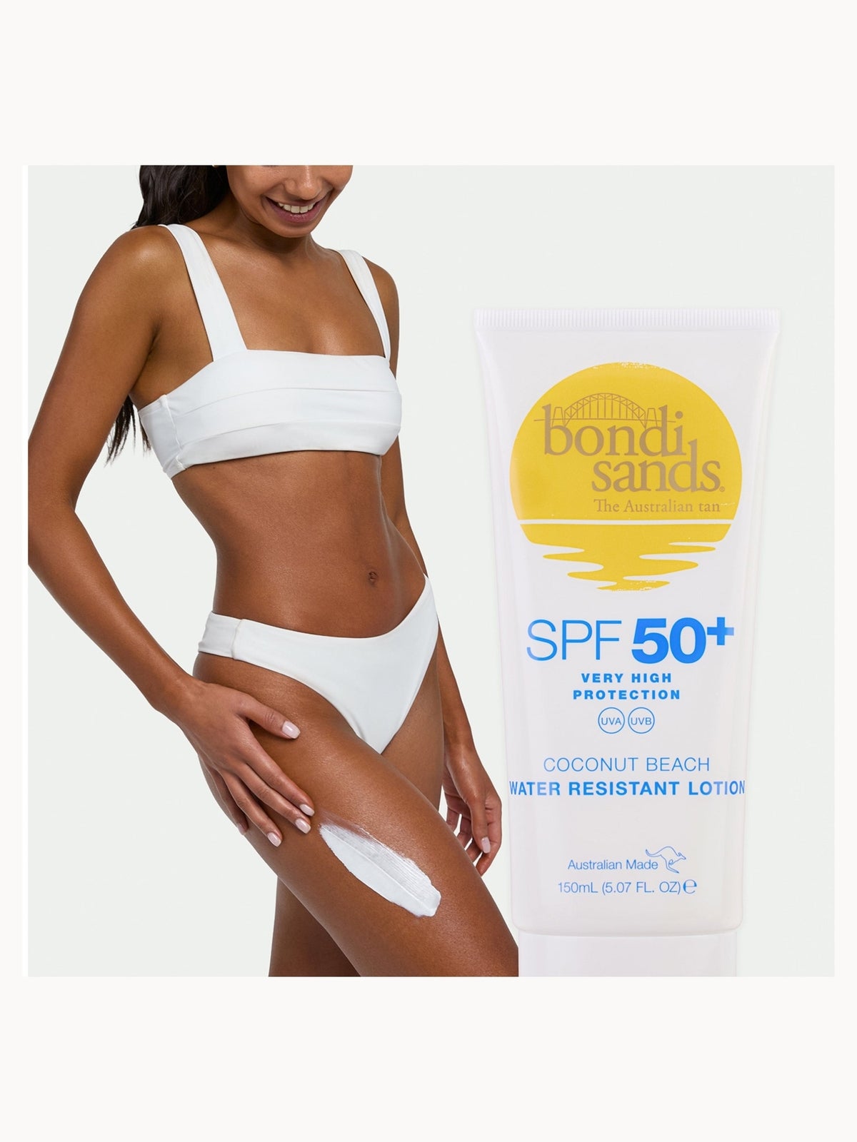Bondi Sands SPF 50+ Body Coconut Beach Lotion 150ml (UK) 4