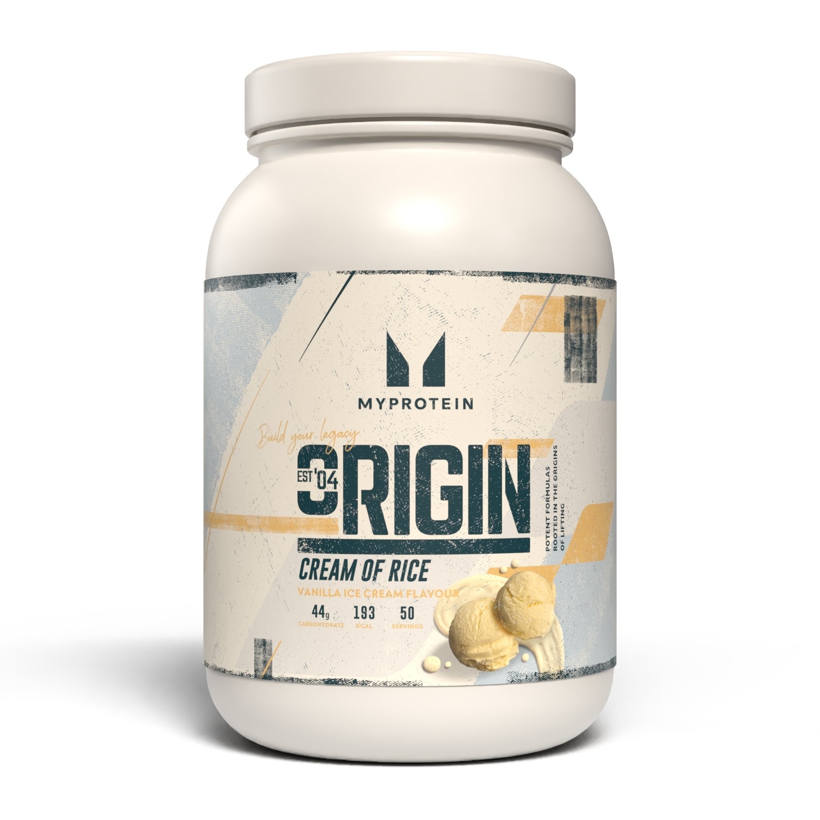 Myprotein UK MyProtein Origin Cream of Rice - 1.04KG, 20servings - Vanilla Ice Cream