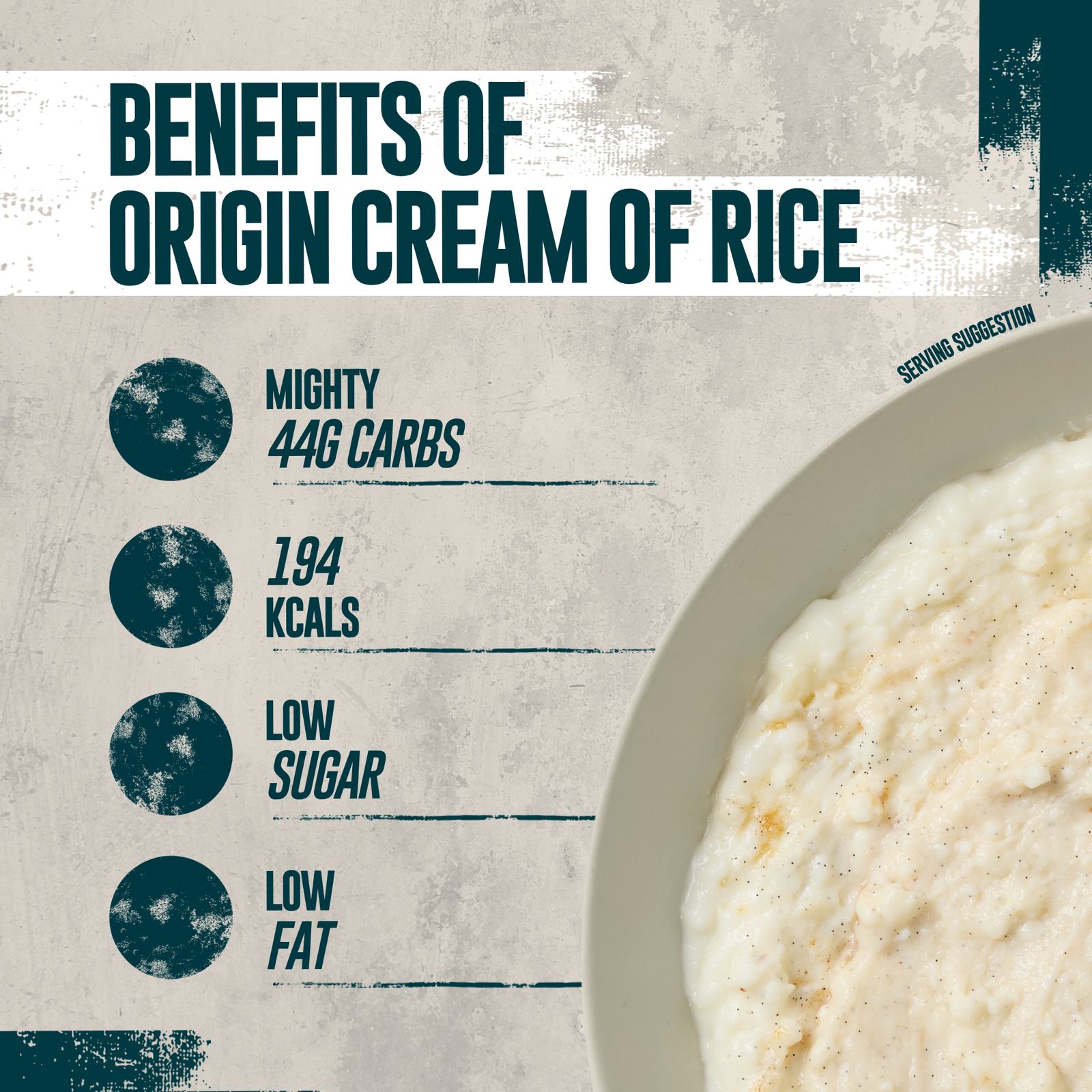 Myprotein Origin Cream of Rice - 2.6KG, 50servings - Vanilla Ice Cream