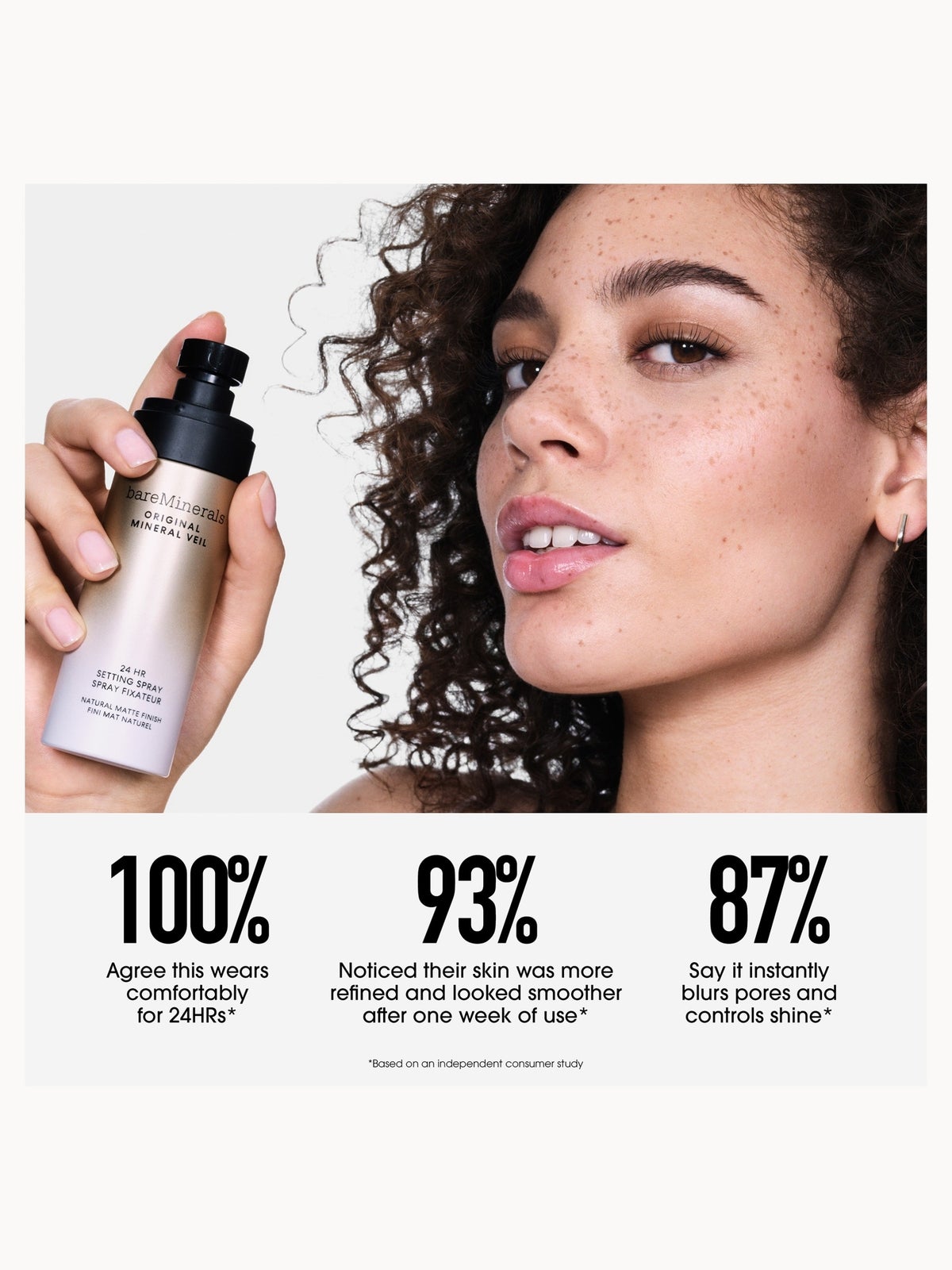 bareMinerals Original Mineral Veil 24hr Natural Matte Setting Spray 100ml 4