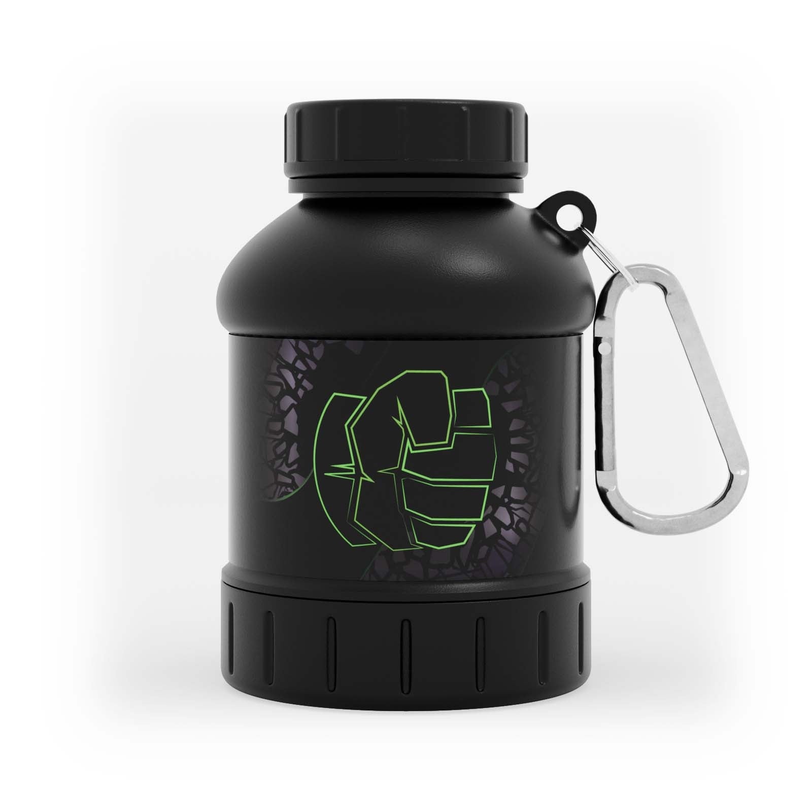 Breloc pâlnie pentru proteine Myprotein - Hulk - Negru