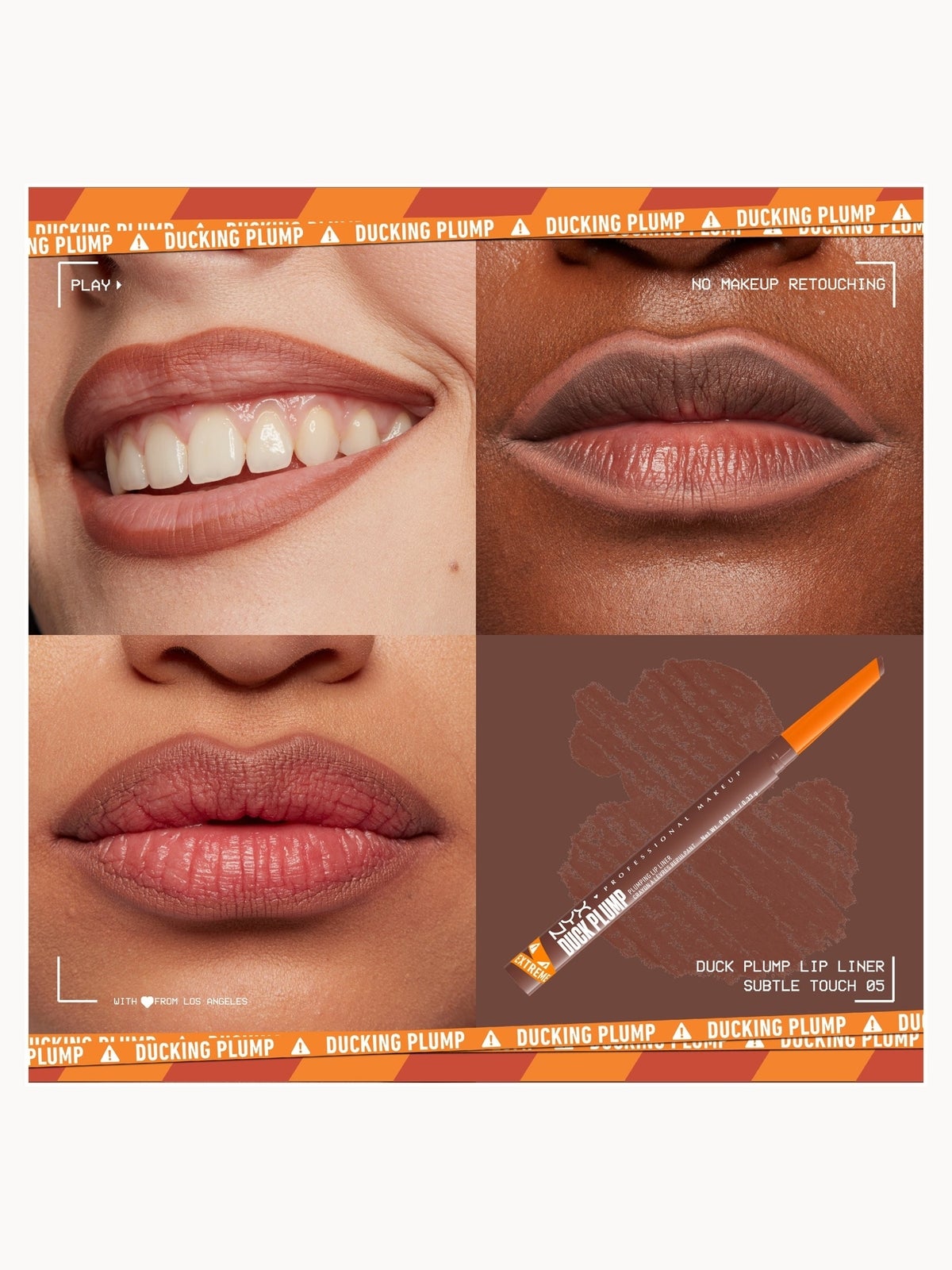 NYX Professional Make Duck Plump Plumping Lip Liner (Various Shades) -  Subtle Touch 4