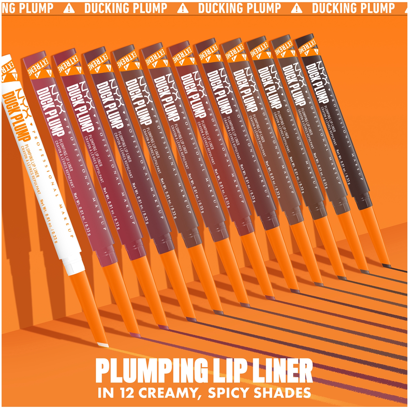 Thumbnail - NYX Professional Make Duck Plump Plumping Lip Liner (Various Shades) -  Nude Flip