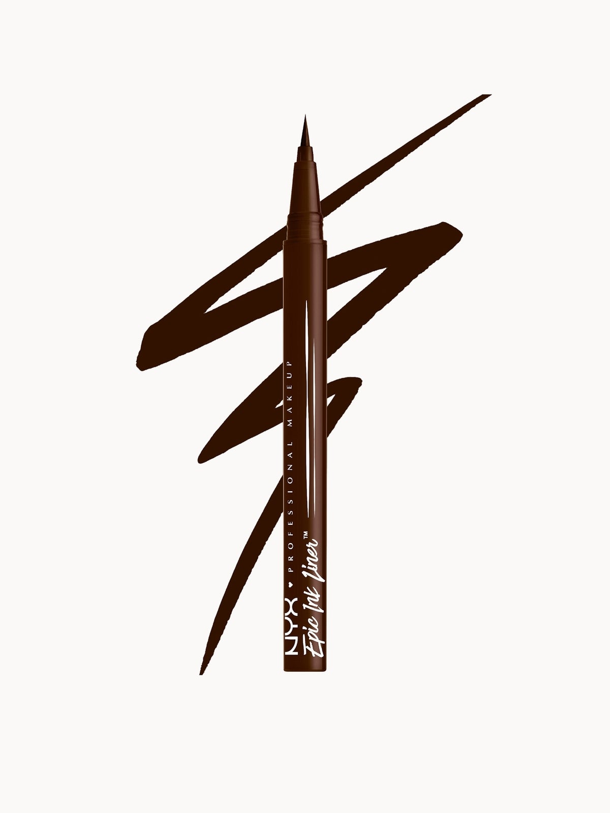 NYX Professional Make Epic Ink Liner, Waterproof Liquid Eyeliner Pen - Milk Chocolate