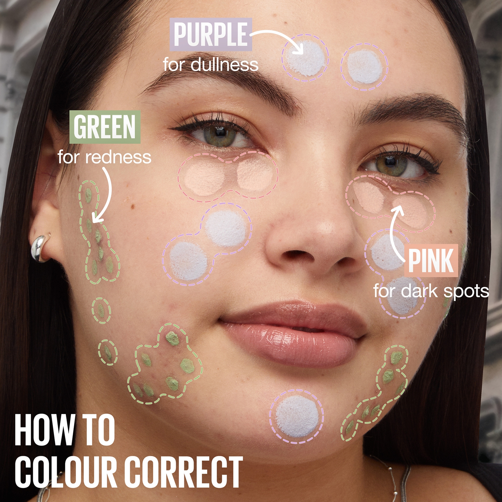 Thumbnail - Maybelline New York Eraser Eye, Colour Correcting Concealer (Various Shades) - 151 Green