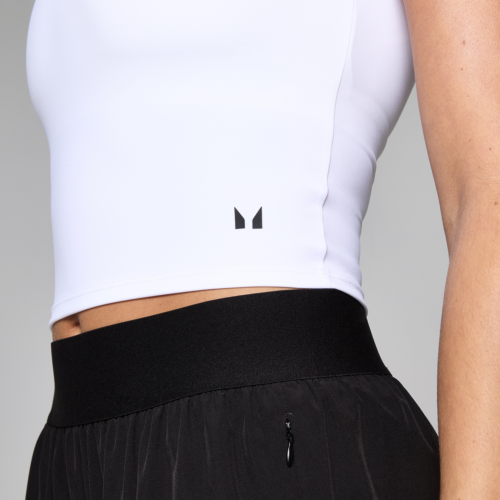 Thumbnail - MP Damen Active Top mit quadratischem Ausschnitt – Weiß - M