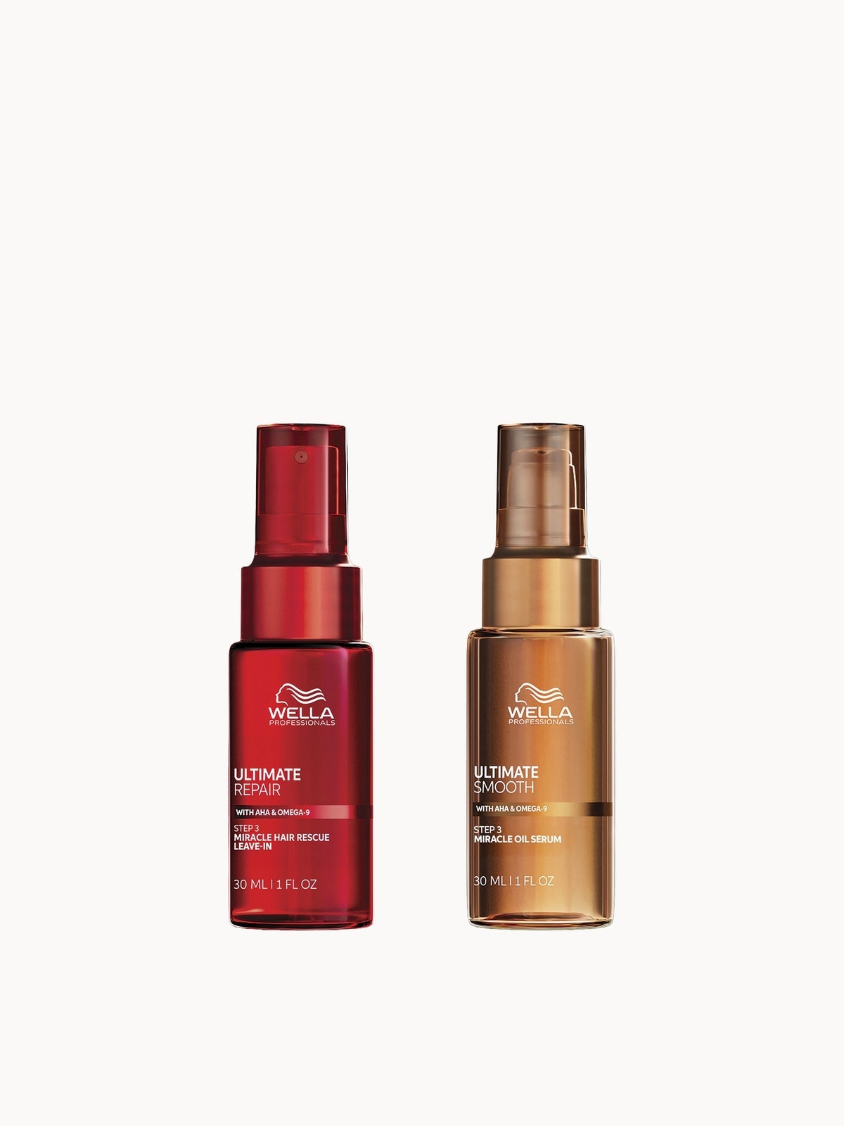 Wella Professionals Ultimate Smooth & Ultimate Repair Bundle for Dry, Frizzy or Damaged Hair