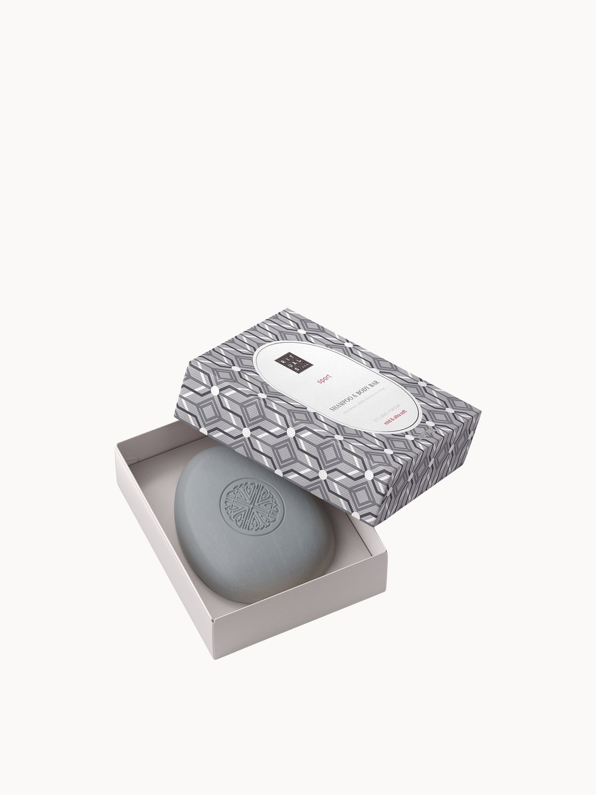 RITUALS Sport Collection Refreshing Activated Charcoal Shampoo & Body Bar 100g