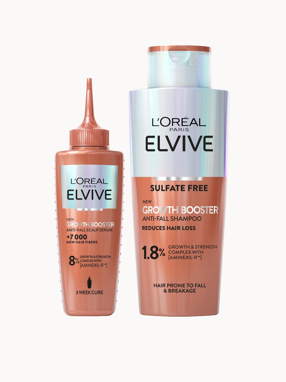 L'Oréal Paris 2 Step Shampoo and Serum Bundle