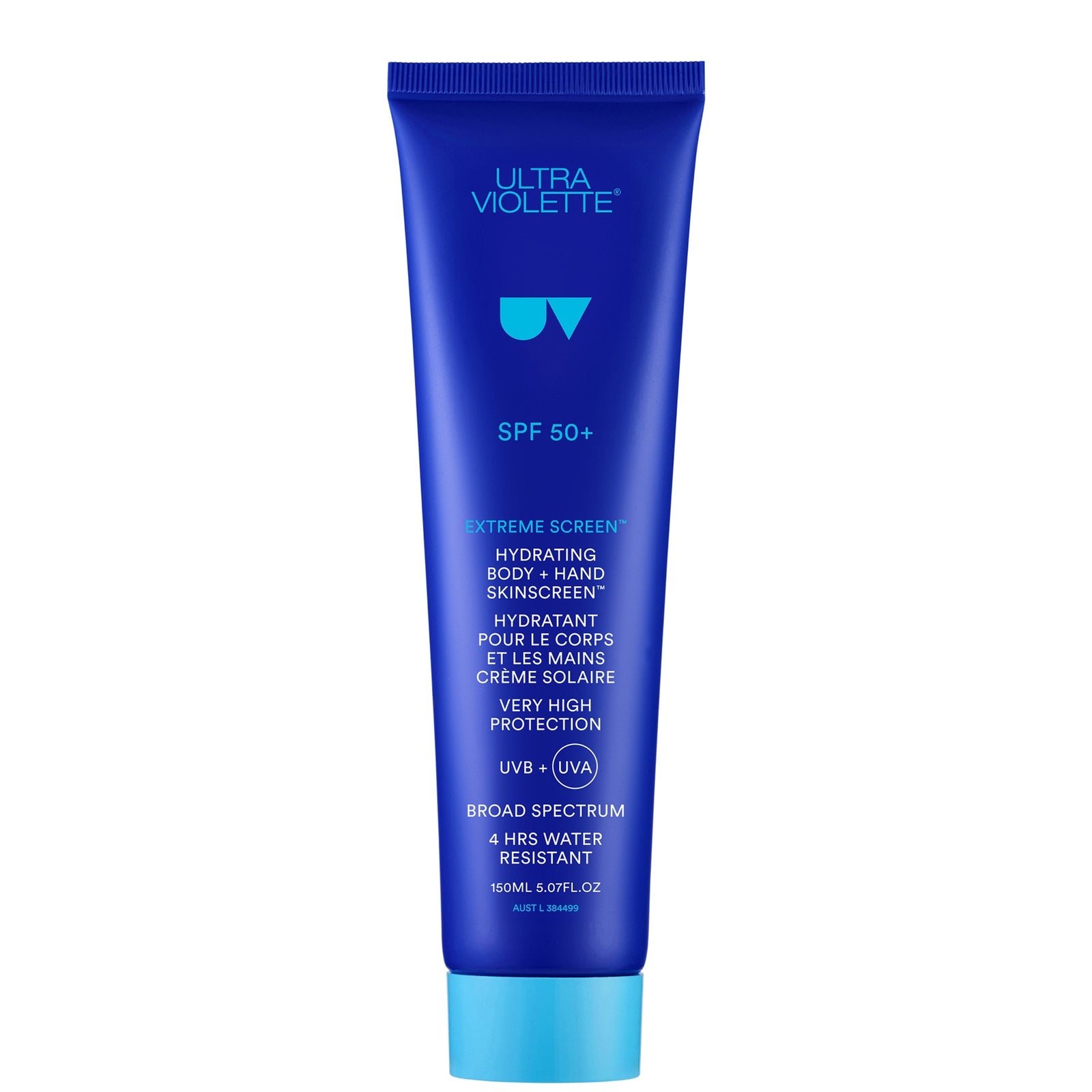 Ultra Violette Extreme Screen SPF 50+ Hydrating Body and Hand SKINSCREEN 150ml